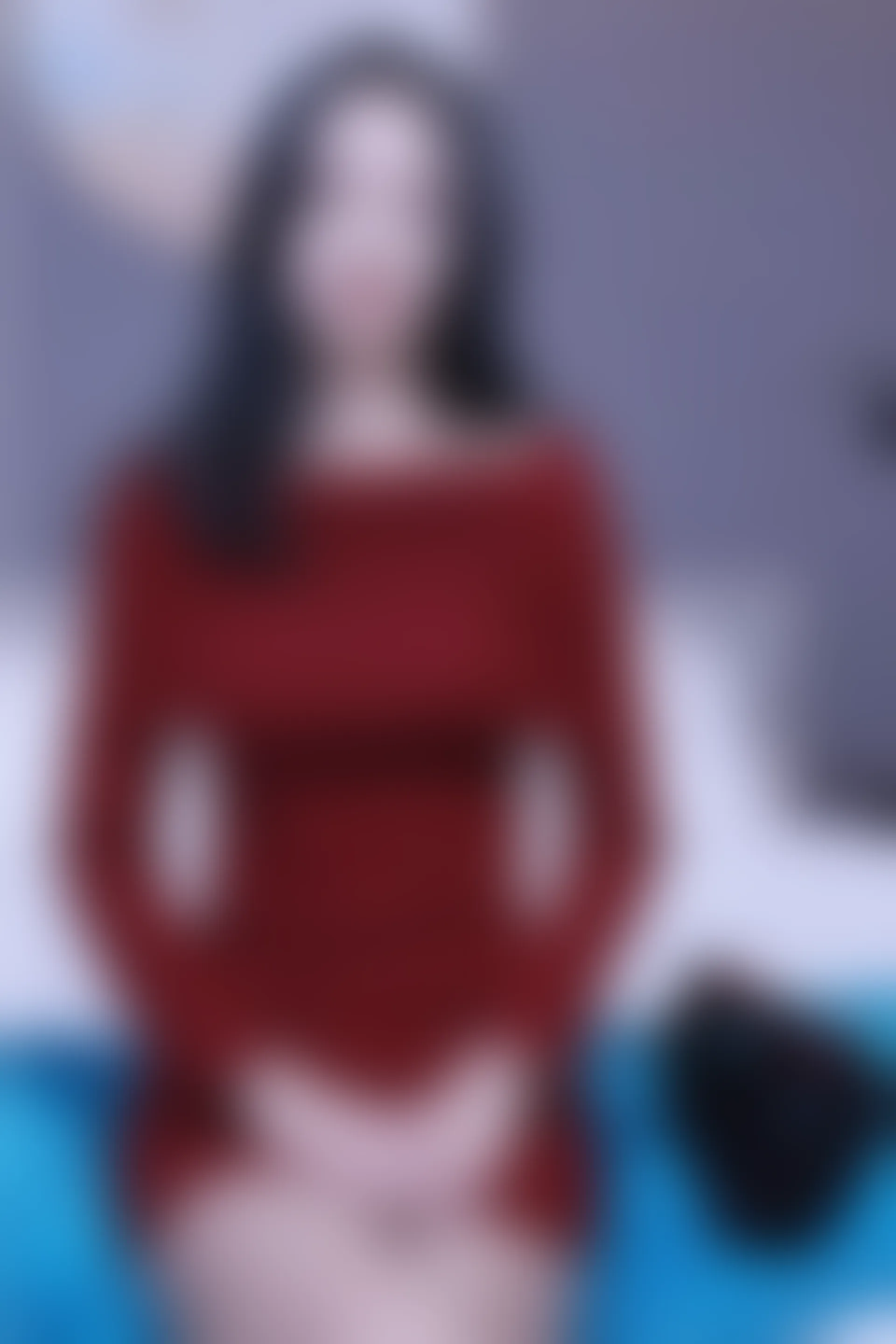 初夏女神 NO.006 依依 M码酒红连衣裙搭黑色长靴[140P+1V／6.76GB]
