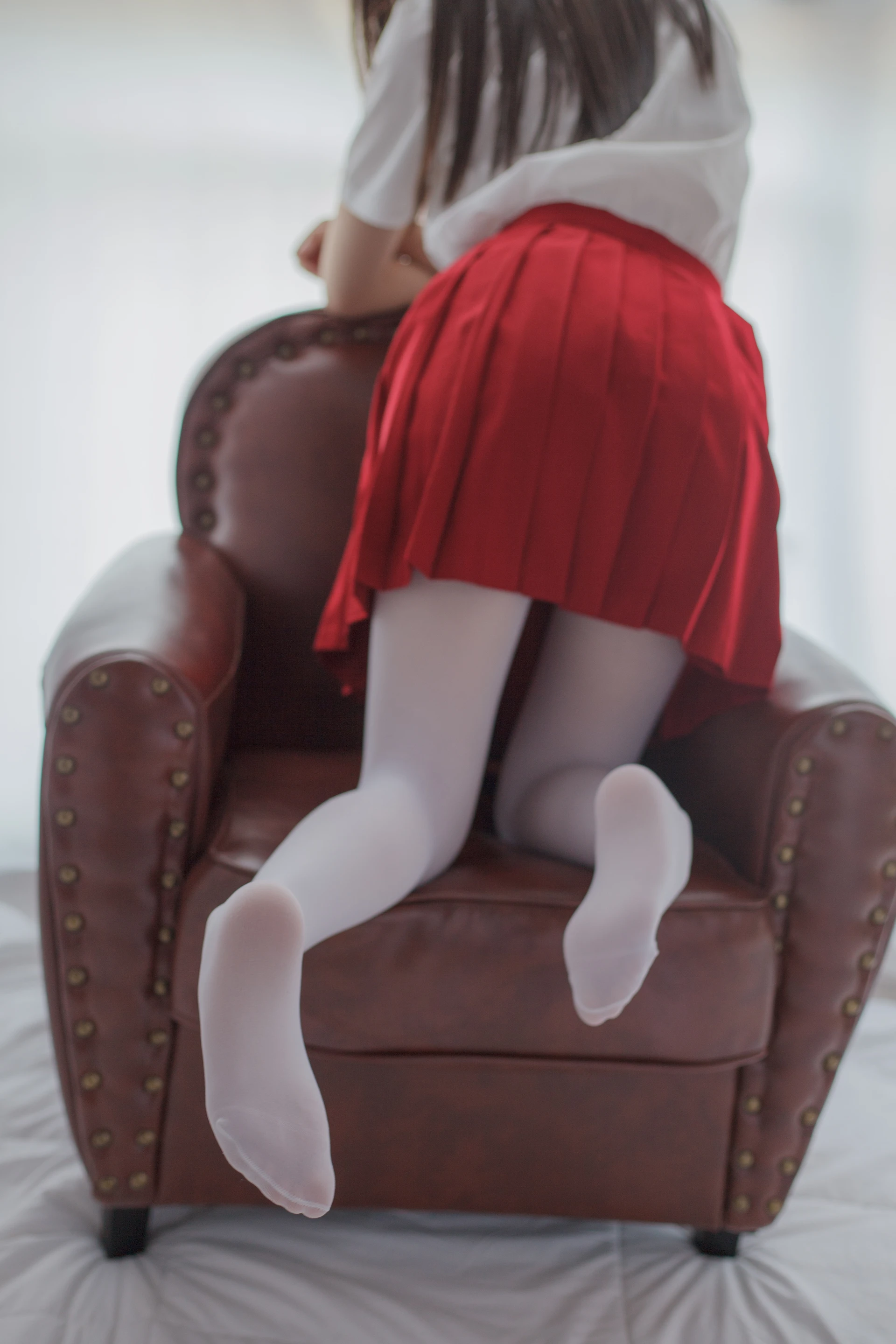 少女秩序 VOL.04 艳丽的小红裙 JK 白丝[52P-417.5M]JK, JK制服, 少女秩序, 白丝, 美腿, 美足