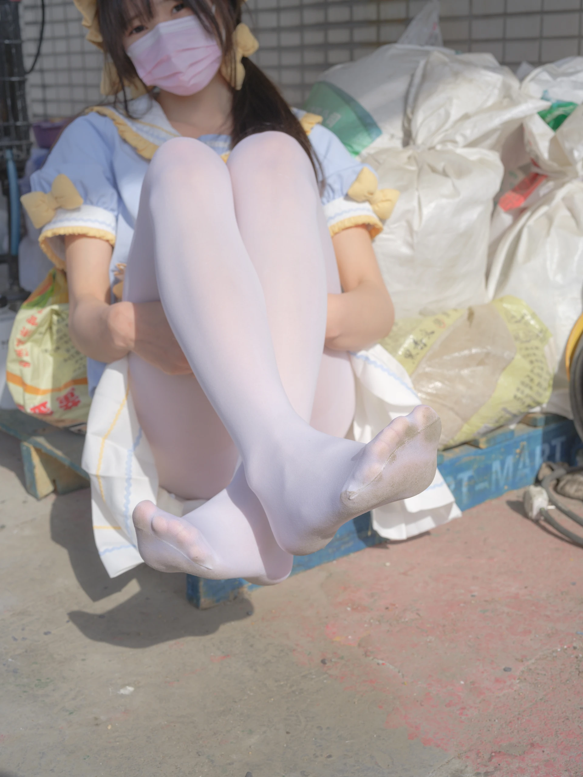 森萝财团 春雪-07E 4K 双马尾白丝可爱JK制服 [115P1V-6.64GB