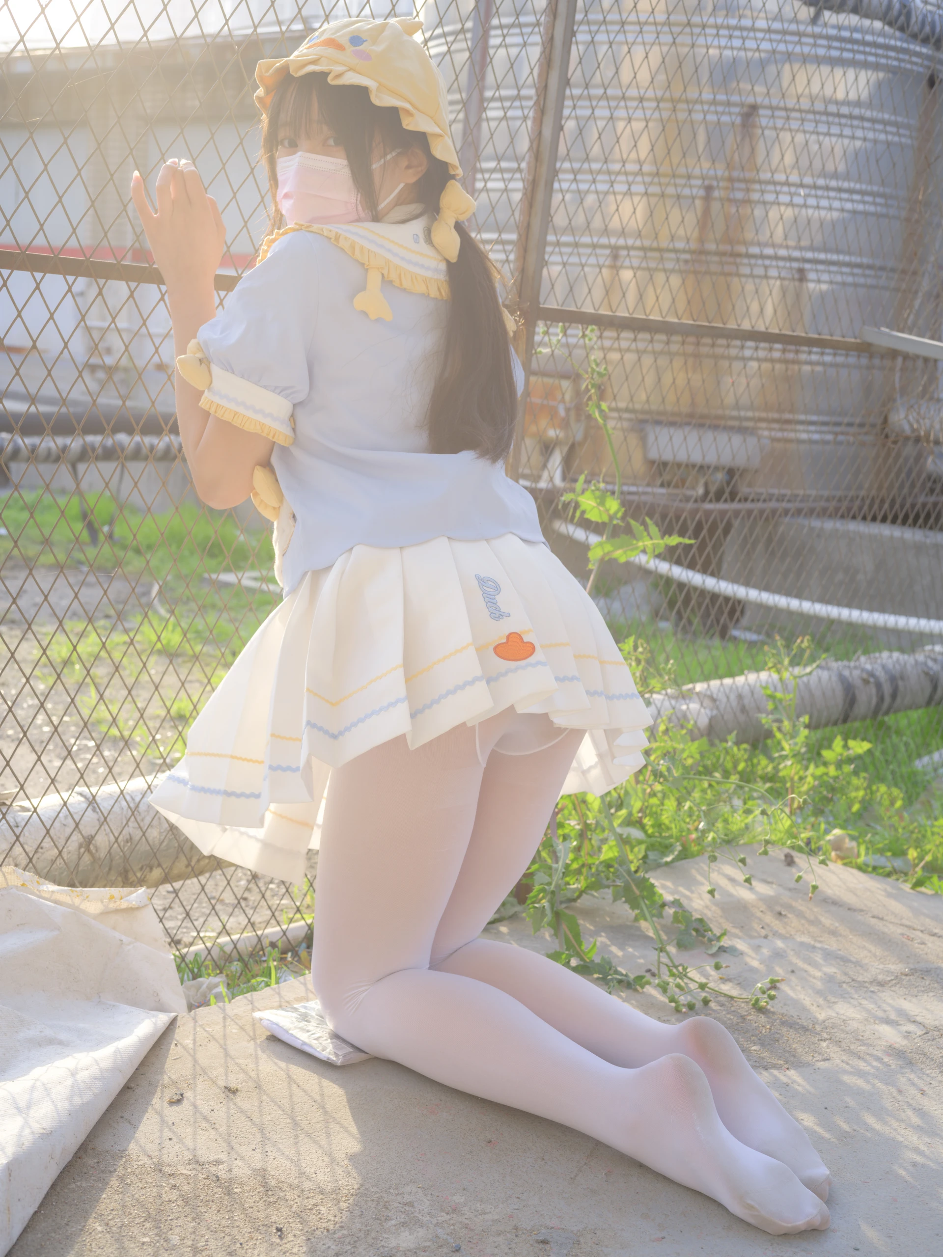 森萝财团 春雪-07E 4K 双马尾白丝可爱JK制服 [115P1V-6.64GB