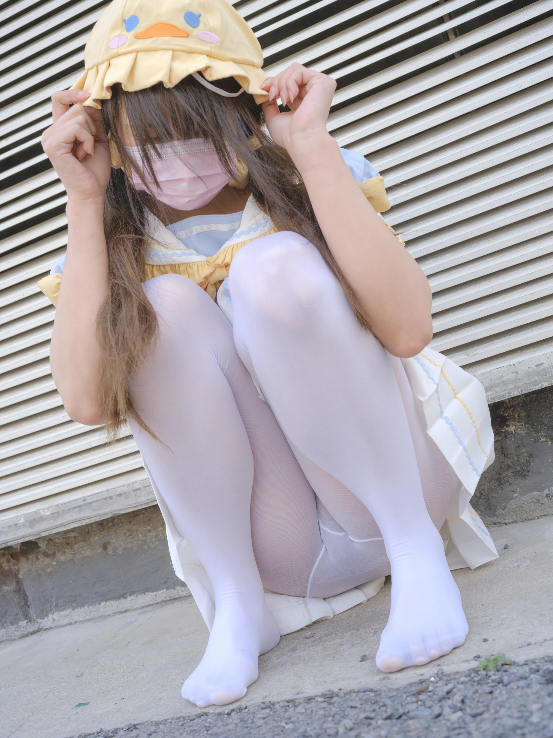 森萝财团 春雪-07E 4K 双马尾白丝可爱JK制服 [115P1V-6.64GB