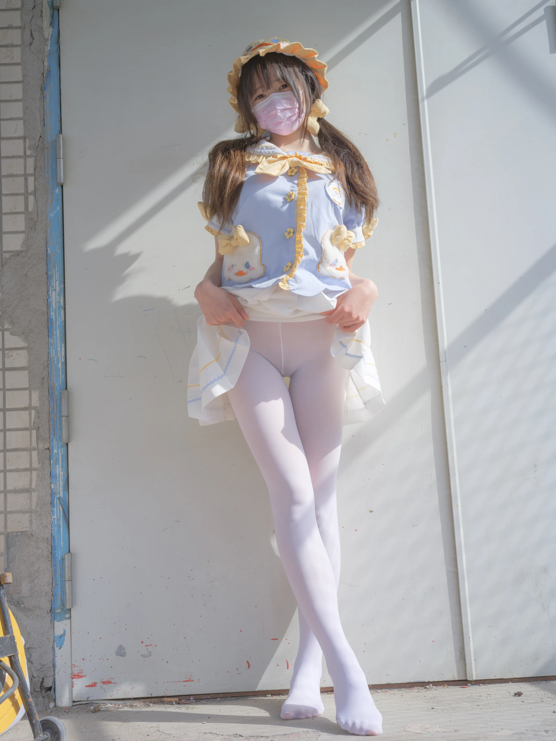 森萝财团 春雪-07E 4K 双马尾白丝可爱JK制服 [115P1V-6.64GB
