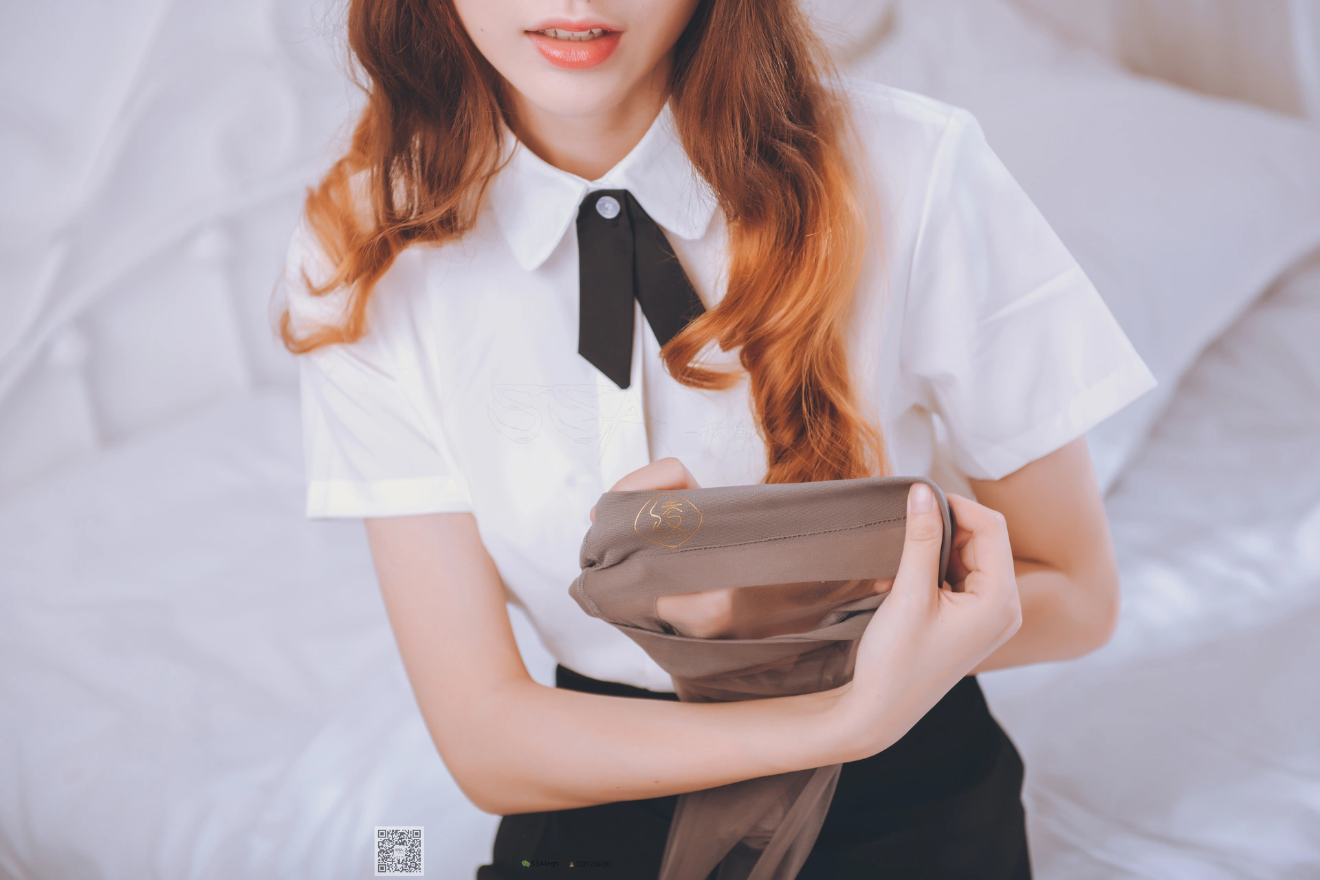 SSA丝社 超清写真 NO.020 琪琪 女秘书闺房灰丝袜[99P／845MB]