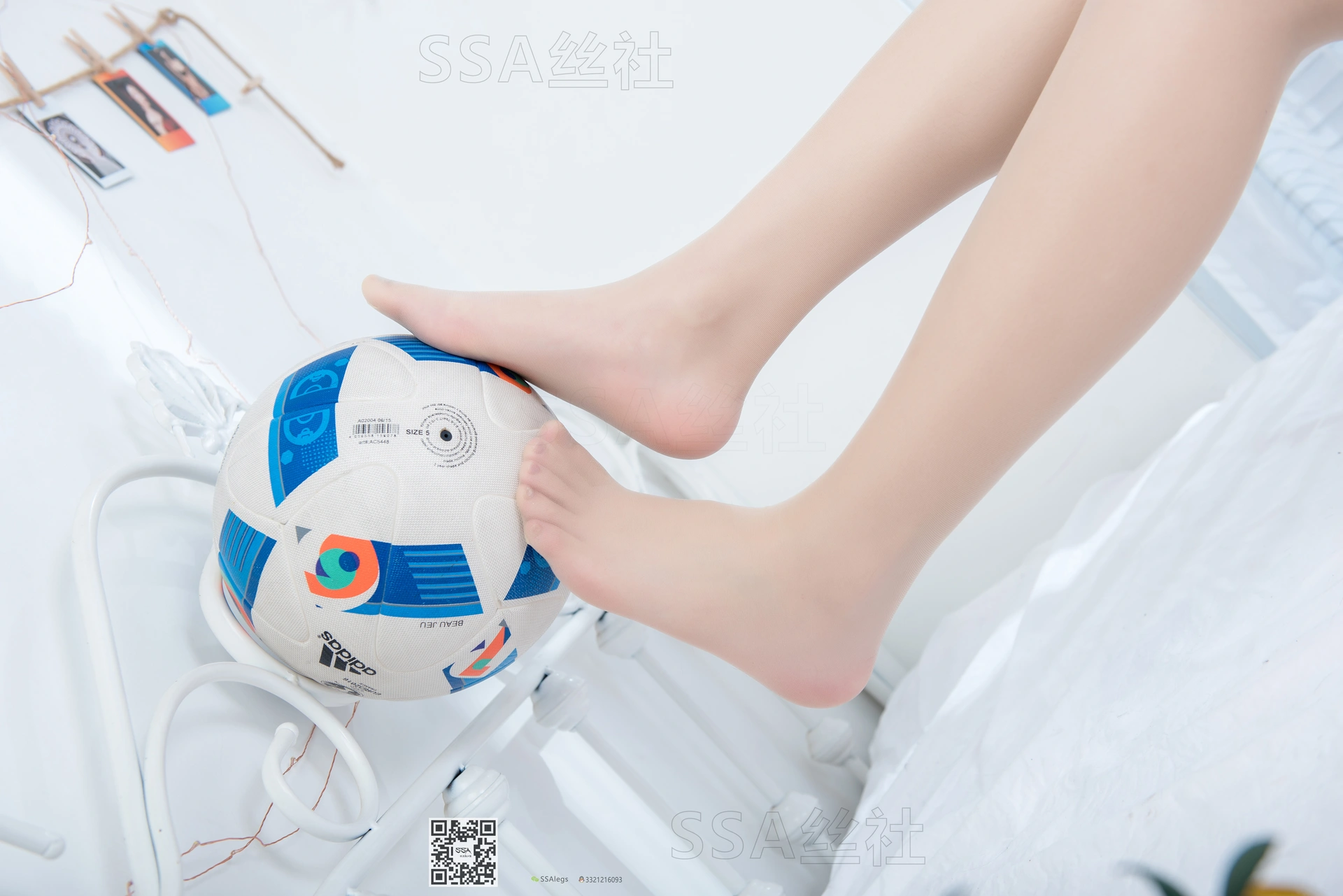 SSA丝社 超清写真 NO.086 大大 白色足球宝贝[150P-1.40GB]