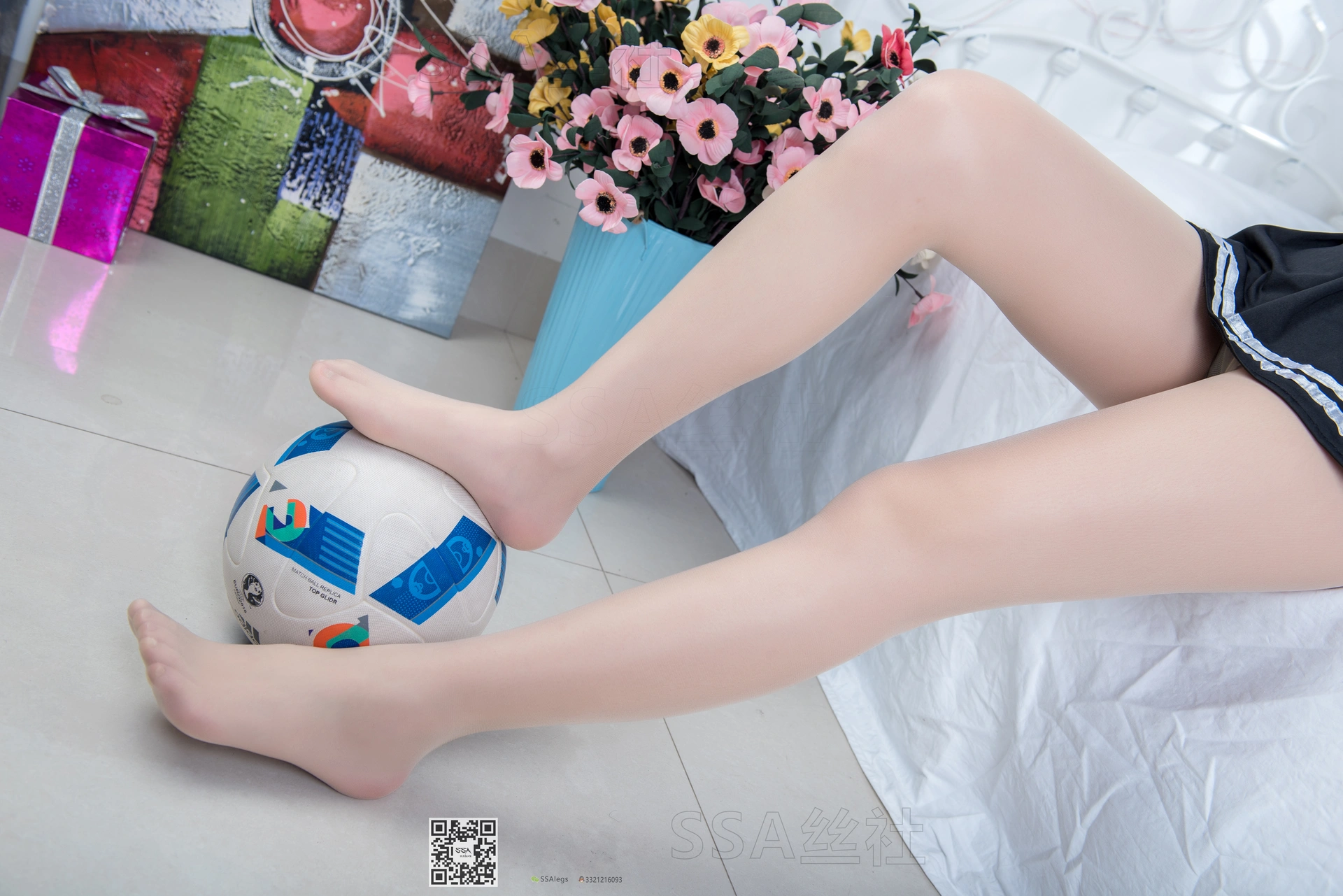 SSA丝社 超清写真 NO.086 大大 白色足球宝贝[150P-1.40GB]