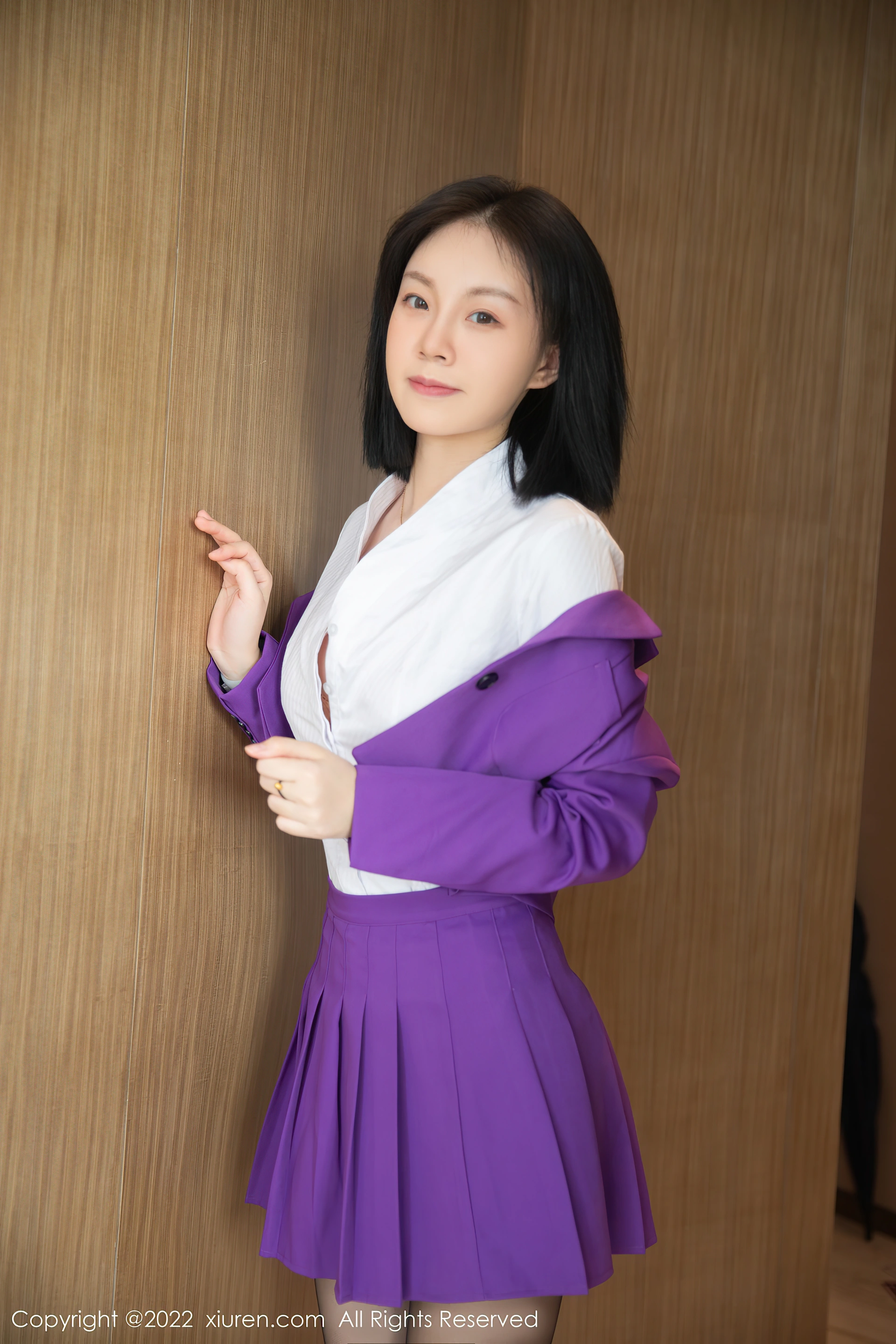 XiuRen秀人网 2022.02.17 No.4600 一颗甜蛋黄a 美腿黑丝[63+1P 667MB]