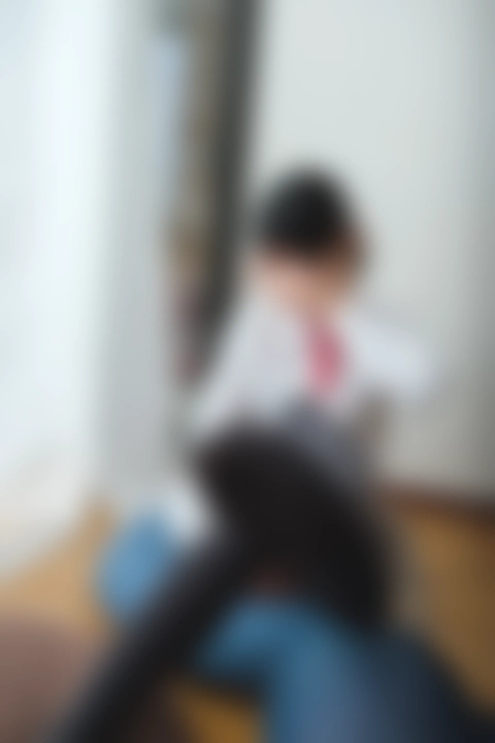 喵写真 R15-005 [80P1V-969M]可爱, 喵写真, 学生装, 美腿, 黑丝