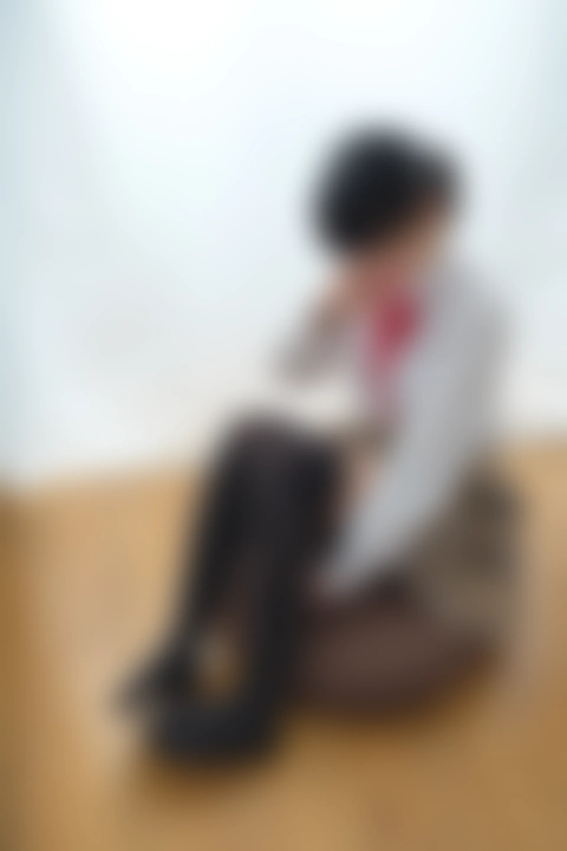 喵写真 R15-005 [80P1V-969M]可爱, 喵写真, 学生装, 美腿, 黑丝