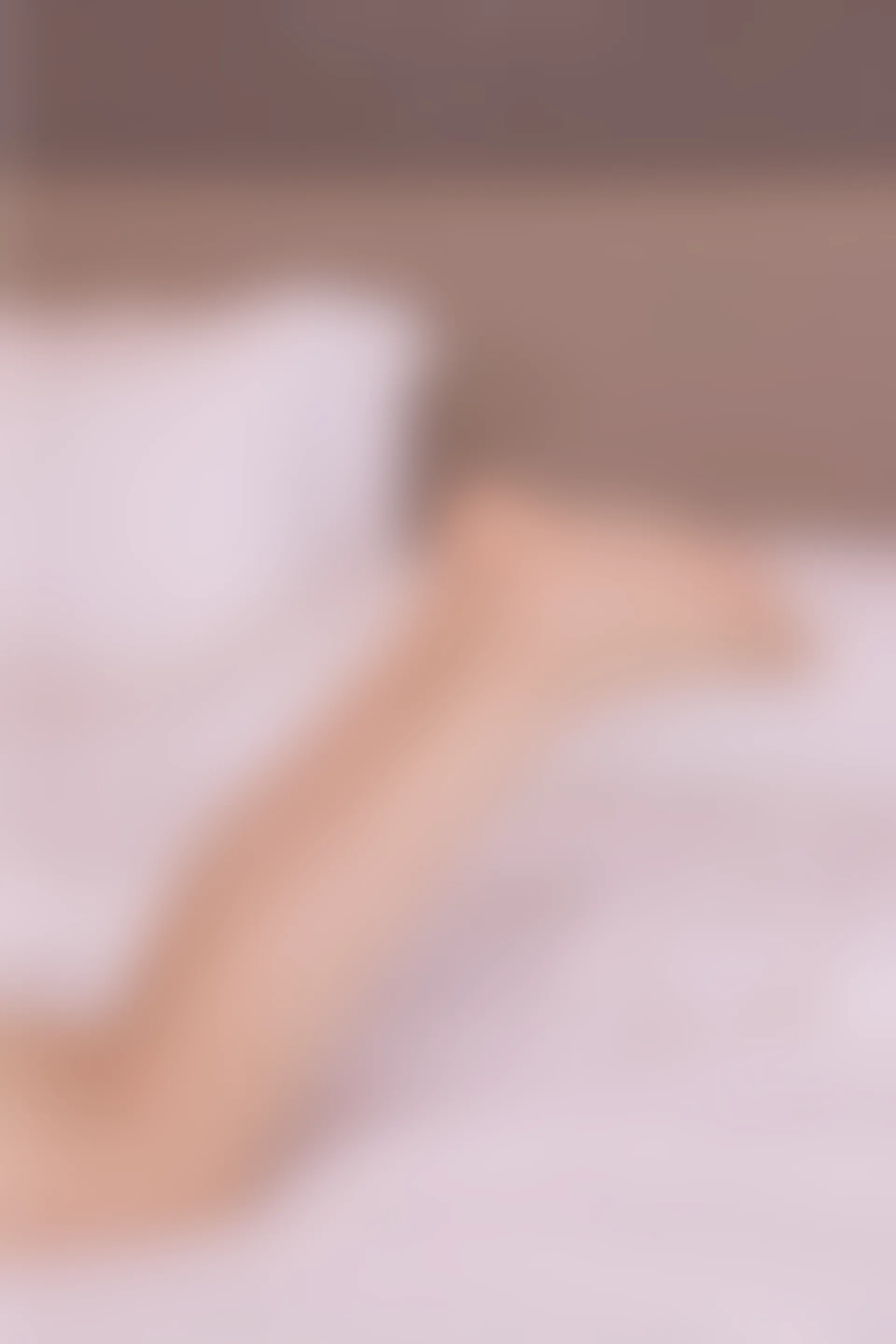 初夏女神 NO.012 沙沙~S码粉白色套搭配小白鞋[104P-1V-6.4G]