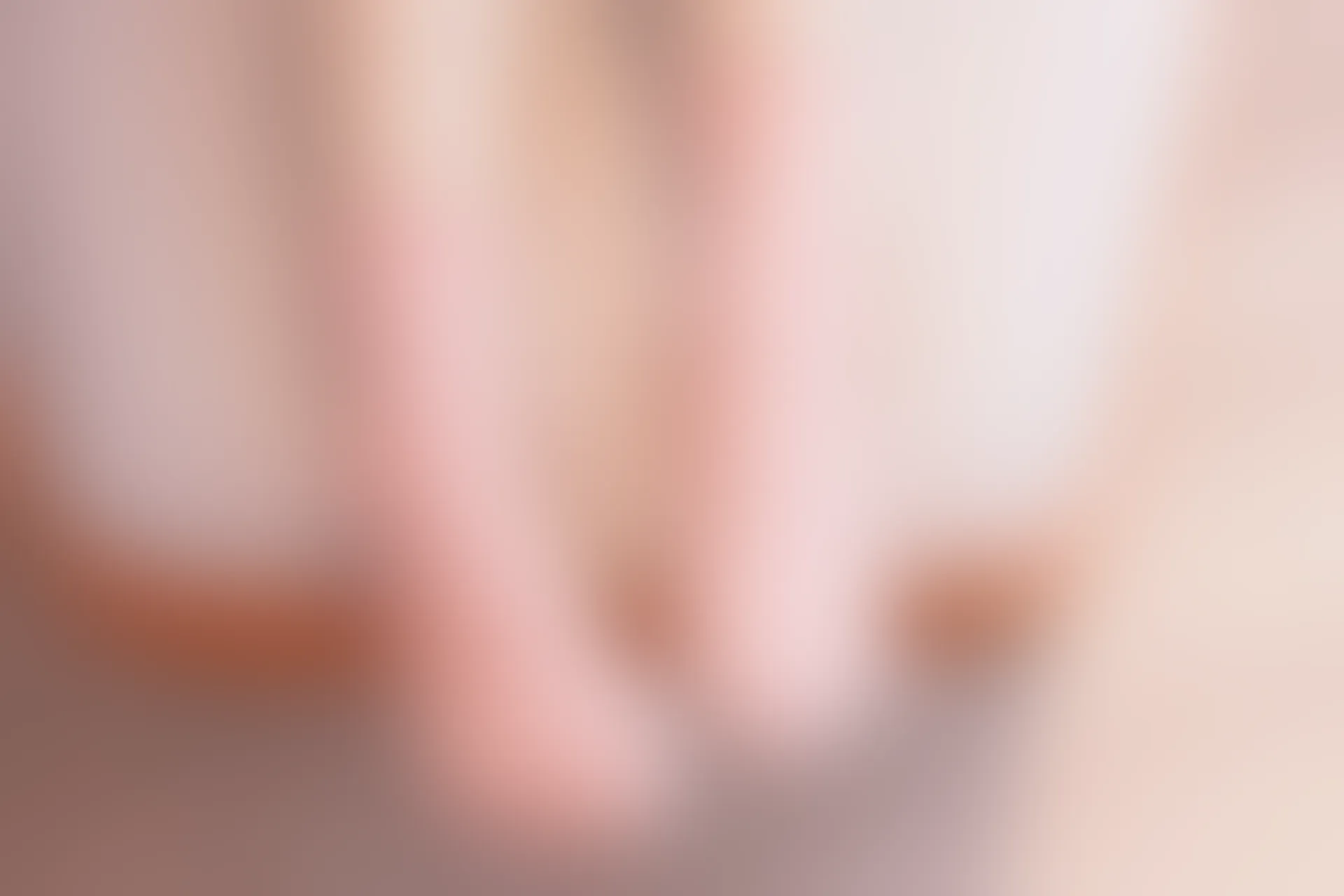 初夏女神 NO.012 沙沙~S码粉白色套搭配小白鞋[104P-1V-6.4G]