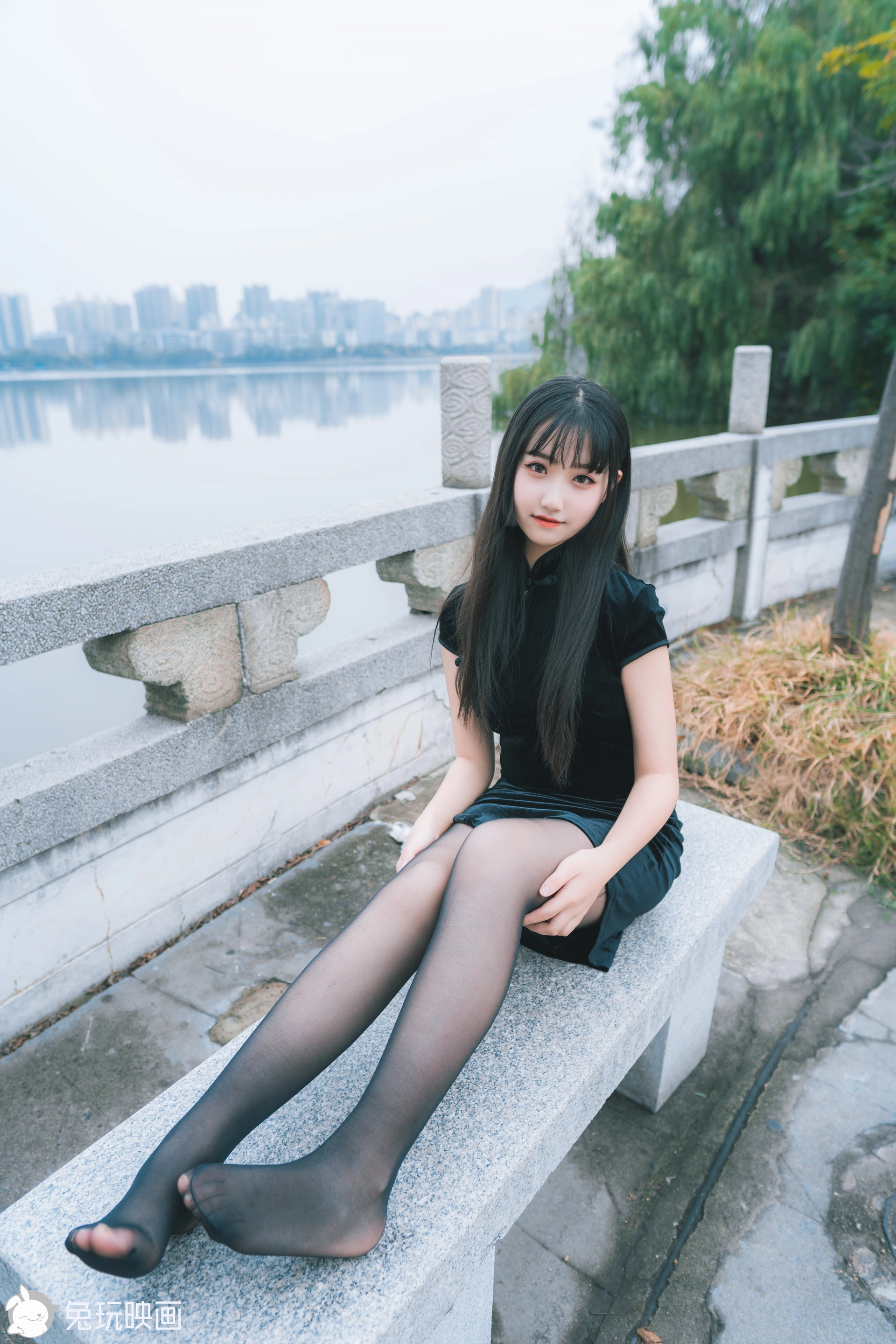 C45.006 黑色旗袍游园会 [40P-421MB]