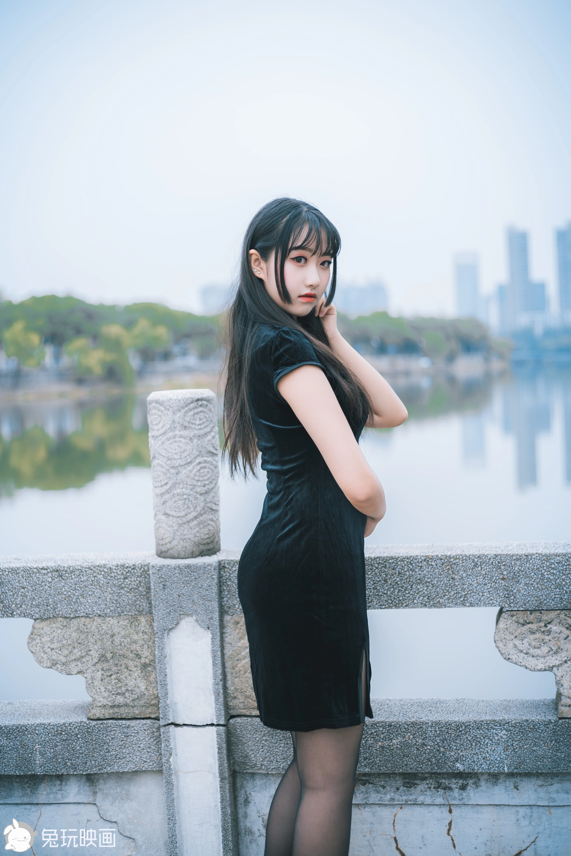 C45.006 黑色旗袍游园会 [40P-421MB]