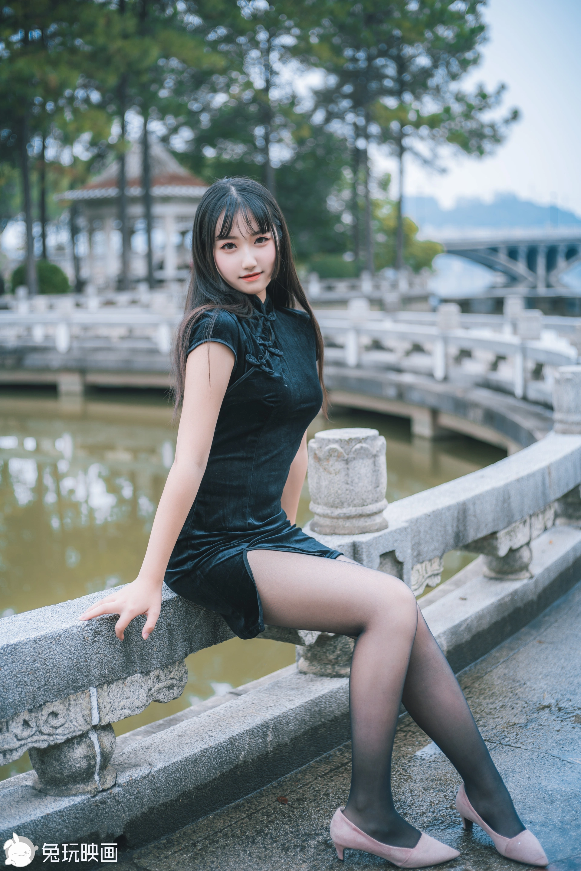 C45.006 黑色旗袍游园会 [40P-421MB]