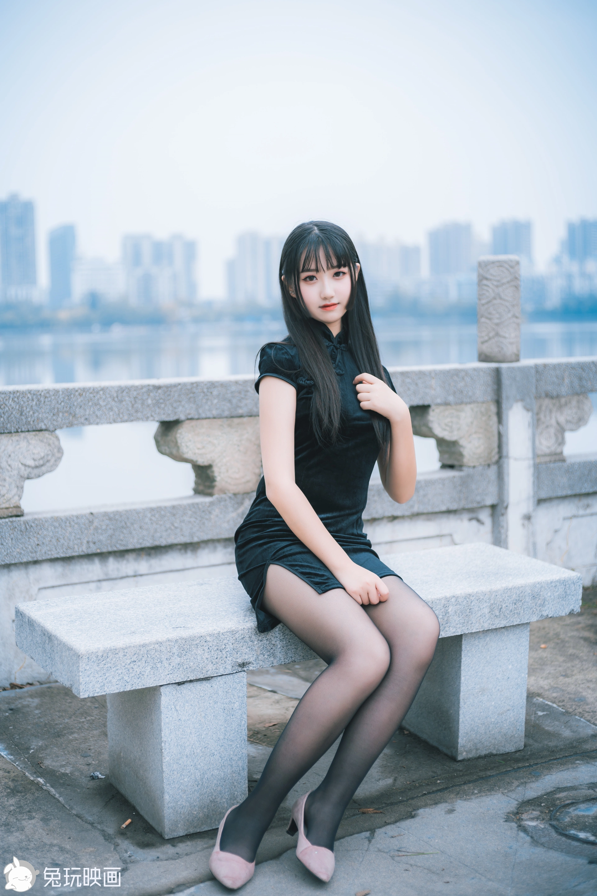 C45.006 黑色旗袍游园会 [40P-421MB]