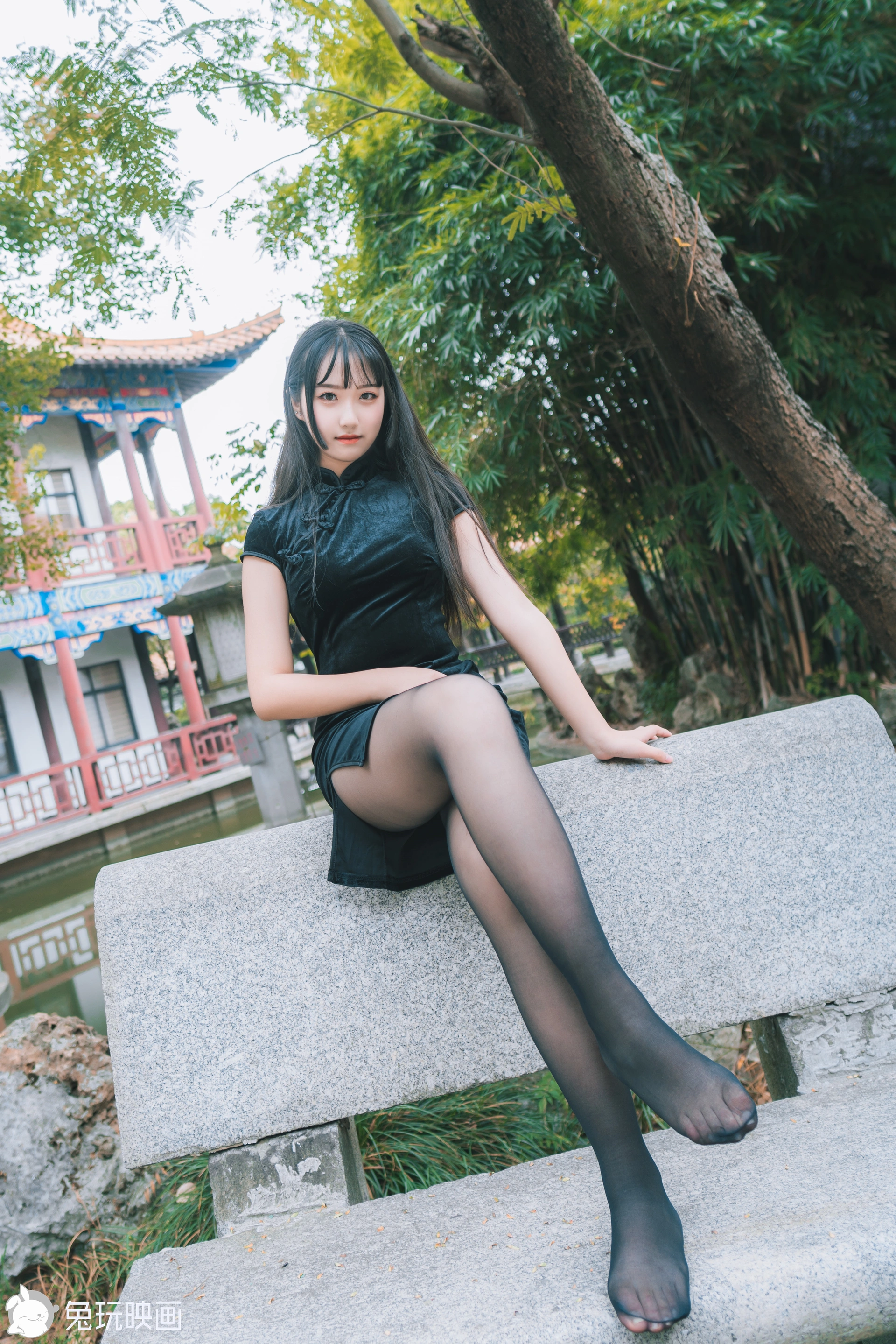 C45.006 黑色旗袍游园会 [40P-421MB]