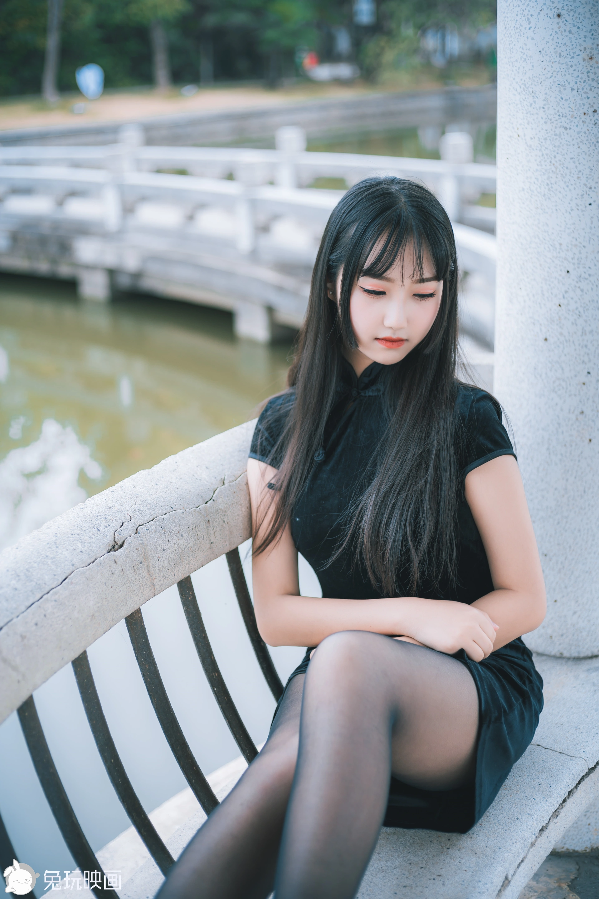 C45.006 黑色旗袍游园会 [40P-421MB]