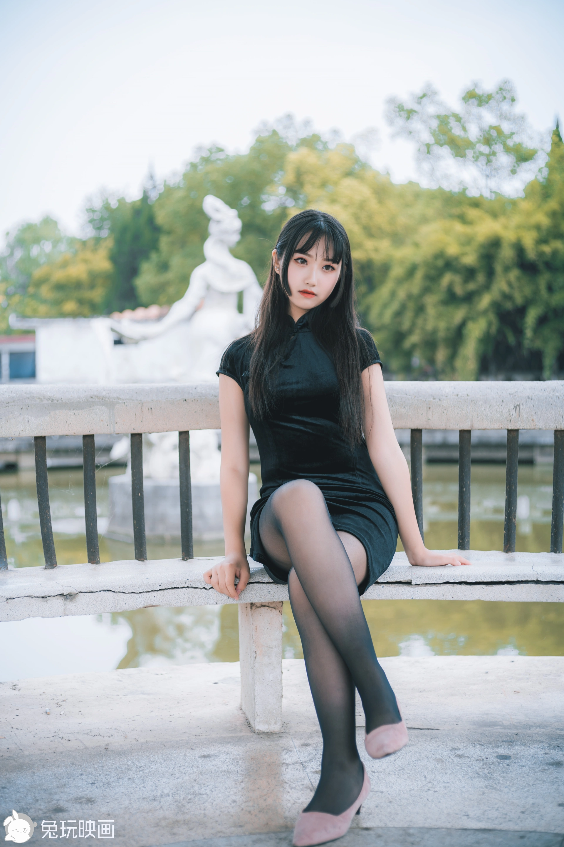 C45.006 黑色旗袍游园会 [40P-421MB]