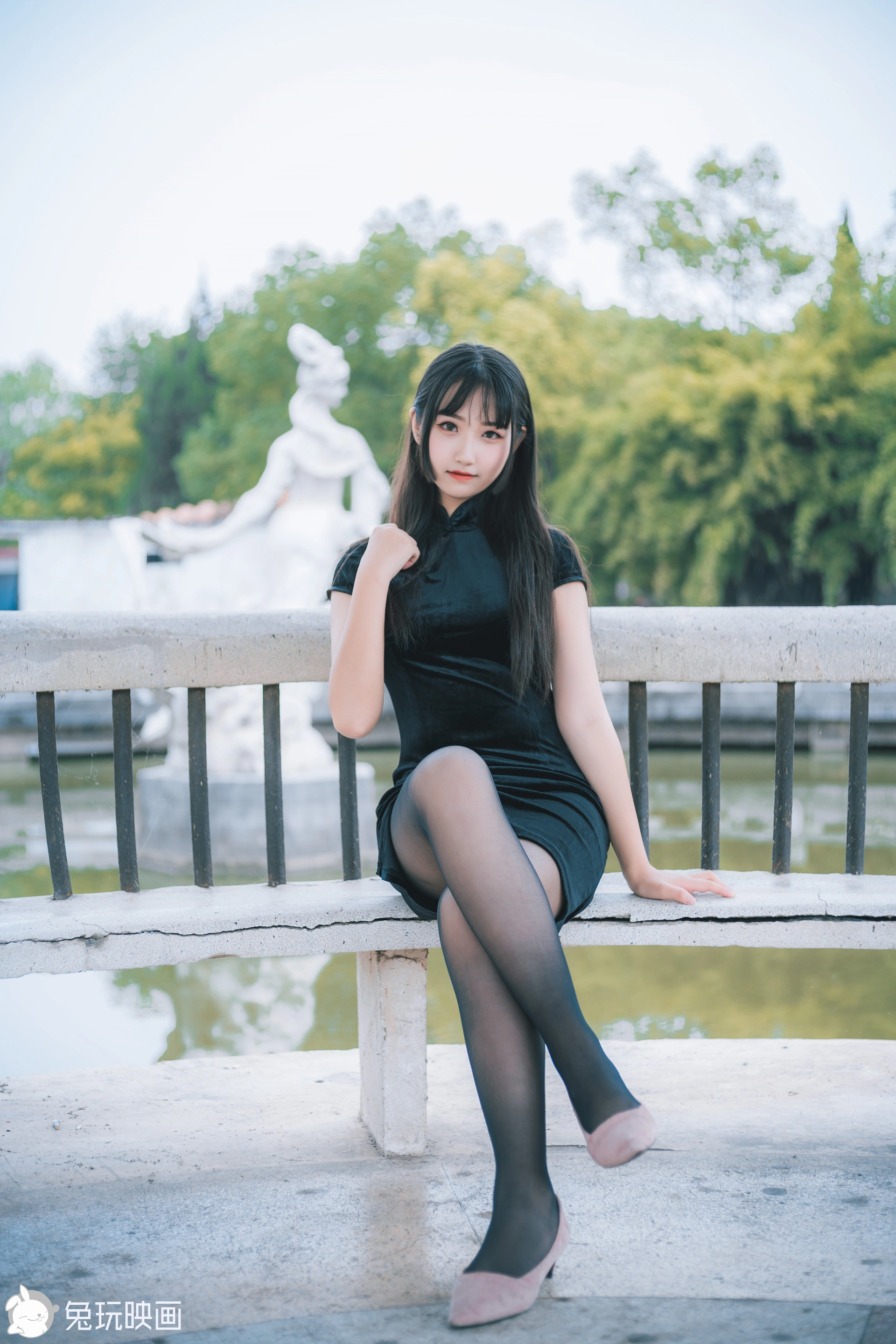 C45.006 黑色旗袍游园会 [40P-421MB]