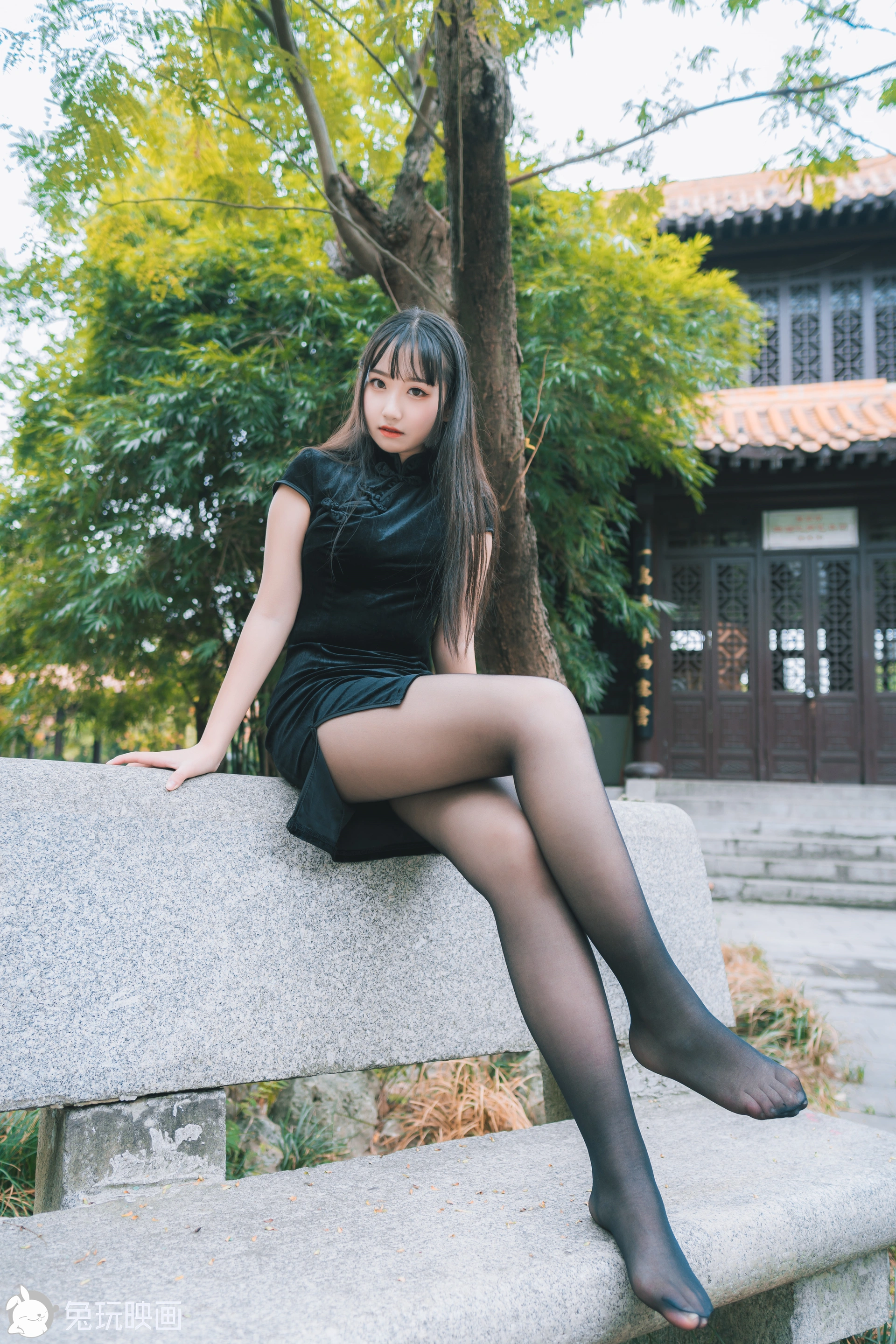 C45.006 黑色旗袍游园会 [40P-421MB]
