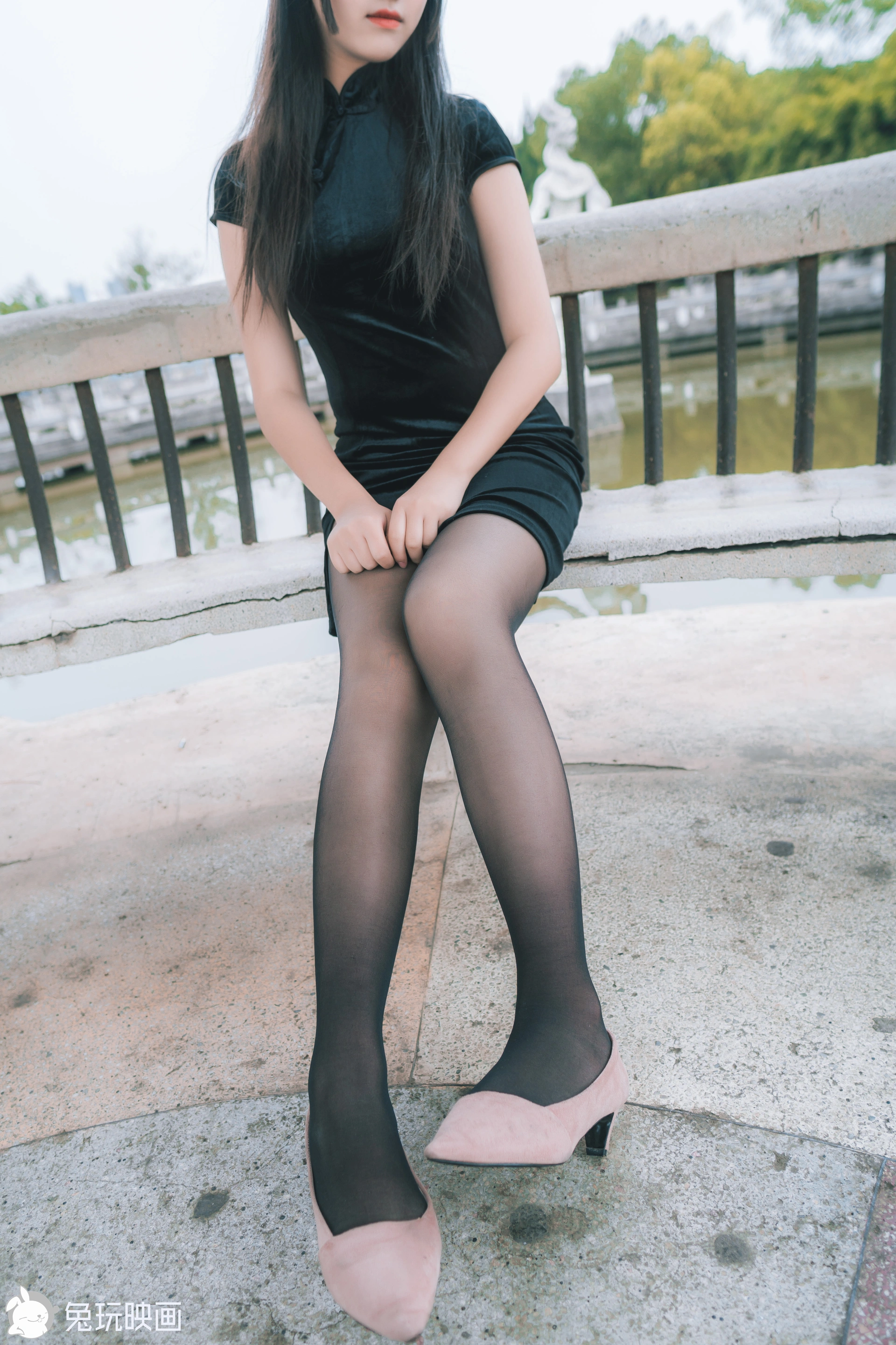 C45.006 黑色旗袍游园会 [40P-421MB]