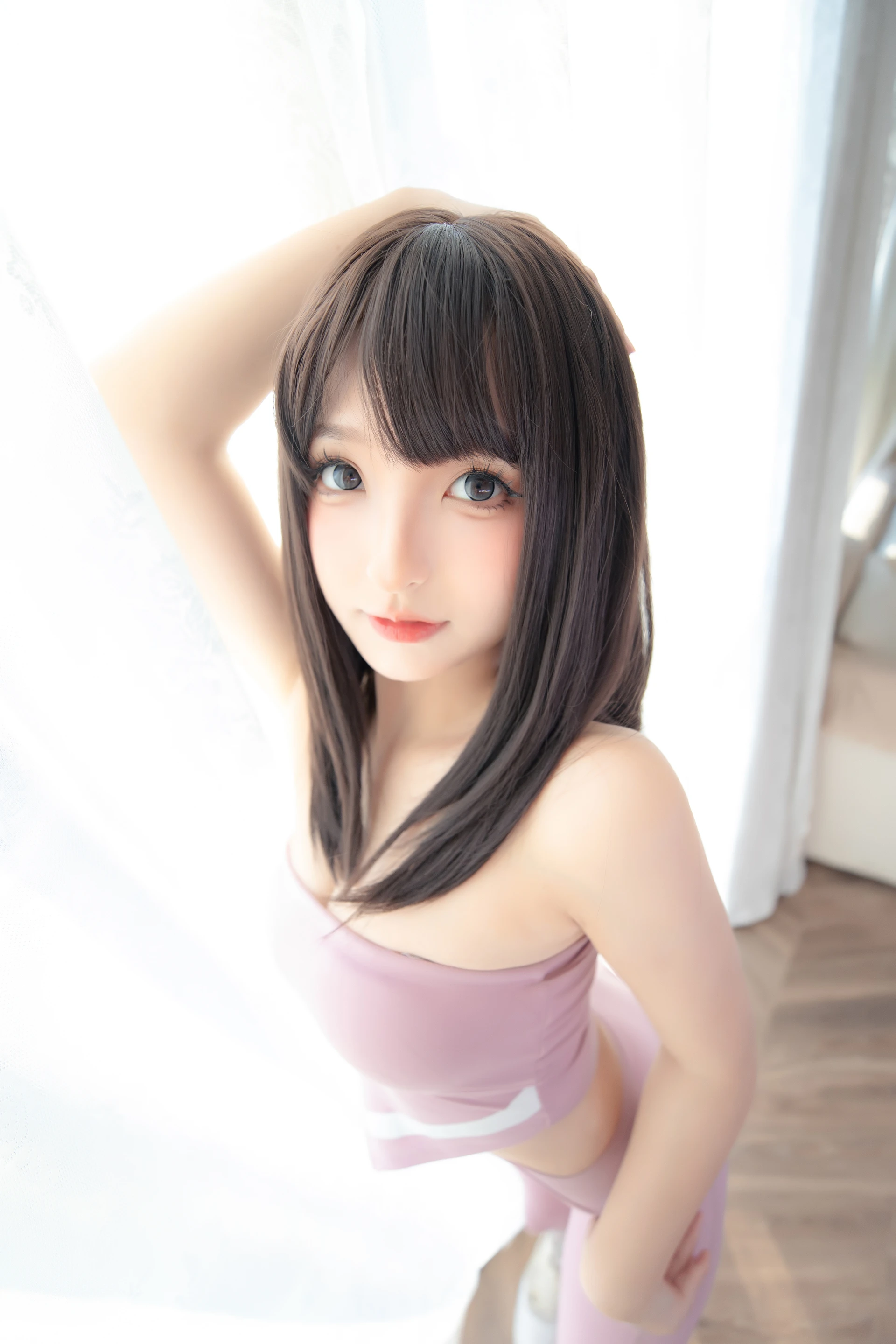 神楽坂真冬 第四季 序号10：《草莓蜜桃》 [75P-141MB]内衣, 瑜伽服, 神楽坂真冬, 美腿, 美足b