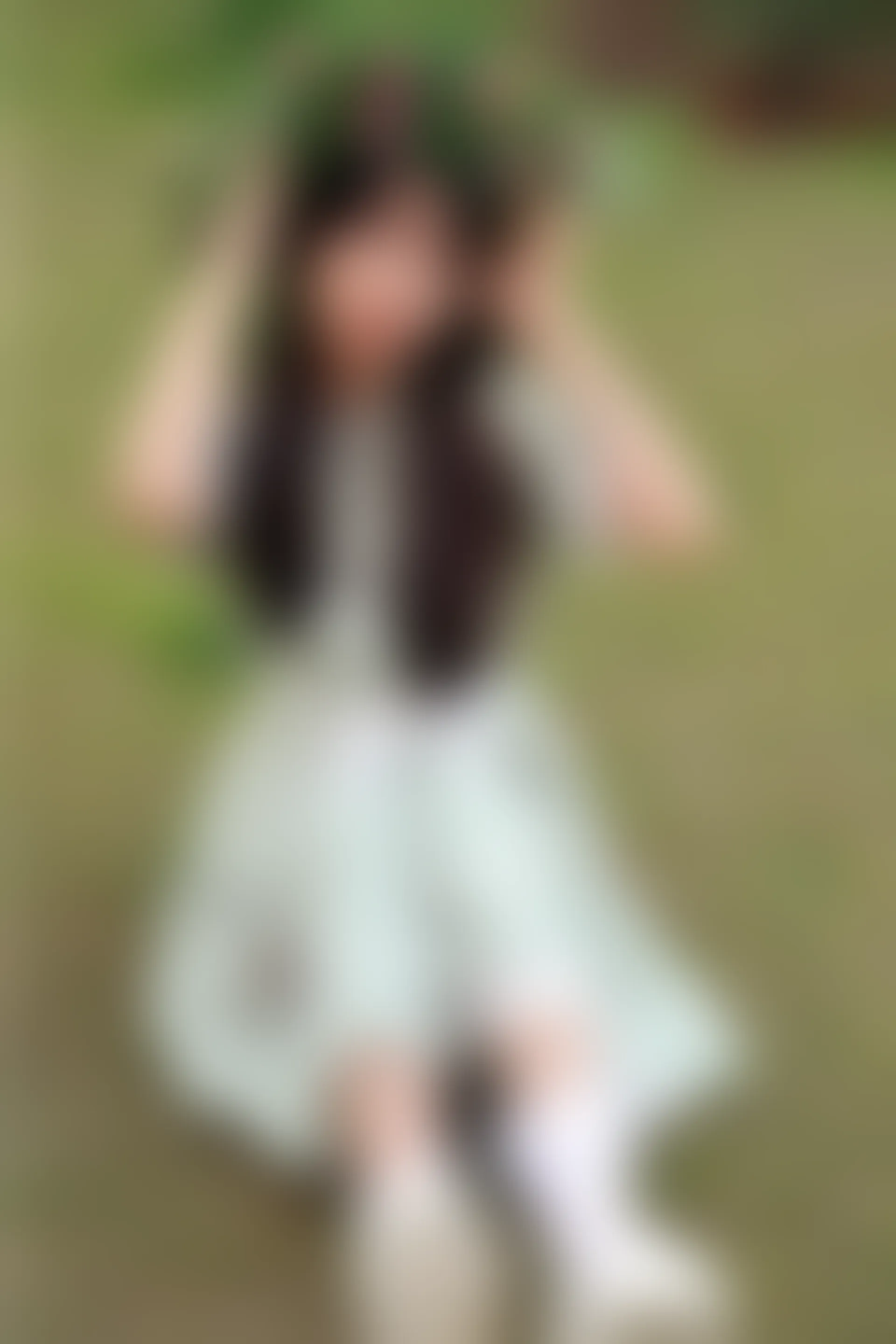 初夏女神 NO.002 雪糕 法式复古连衣裙搭36码白皮鞋[102P+1V／6.32GB]