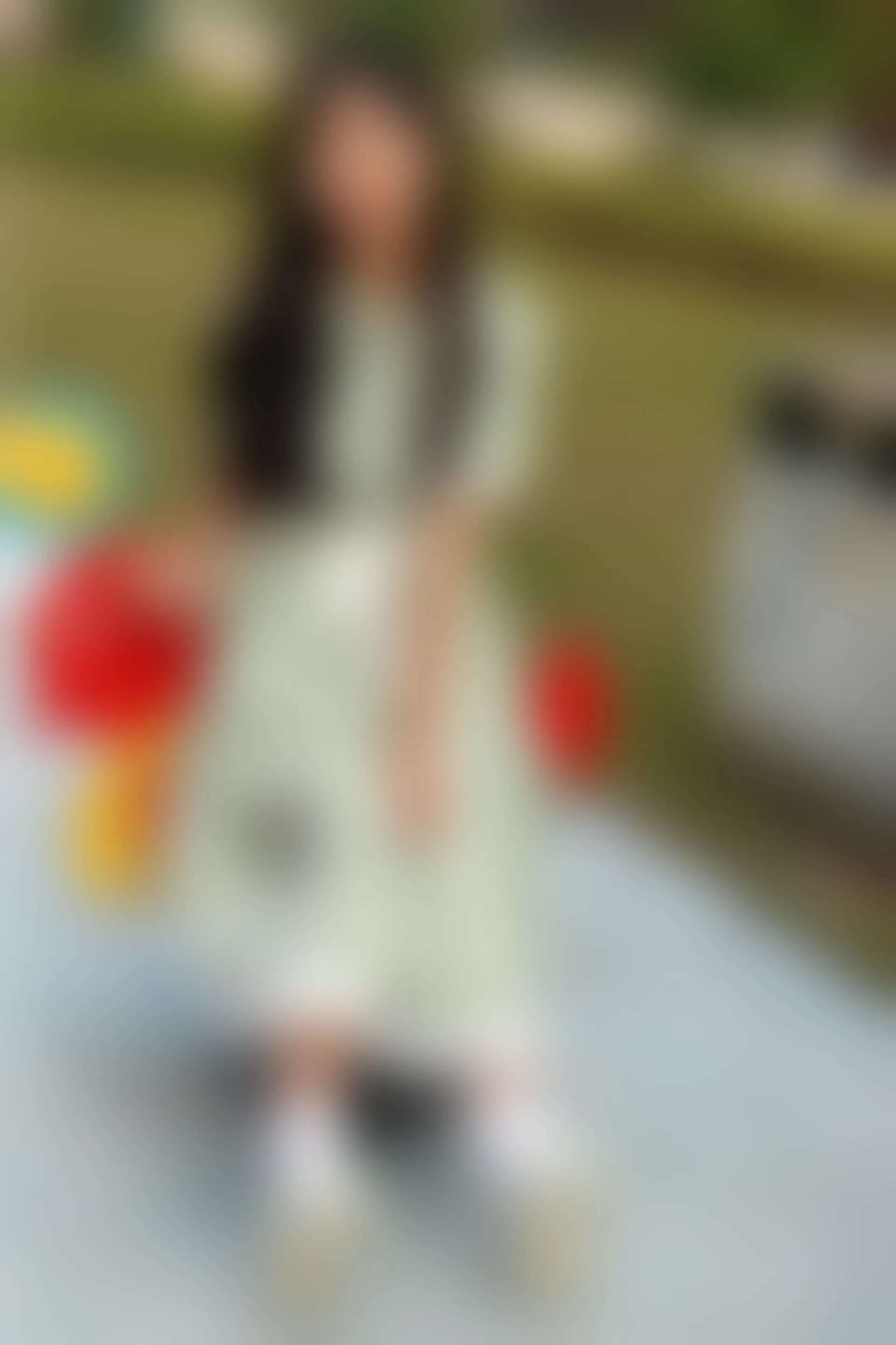 初夏女神 NO.002 雪糕 法式复古连衣裙搭36码白皮鞋[102P+1V／6.32GB]