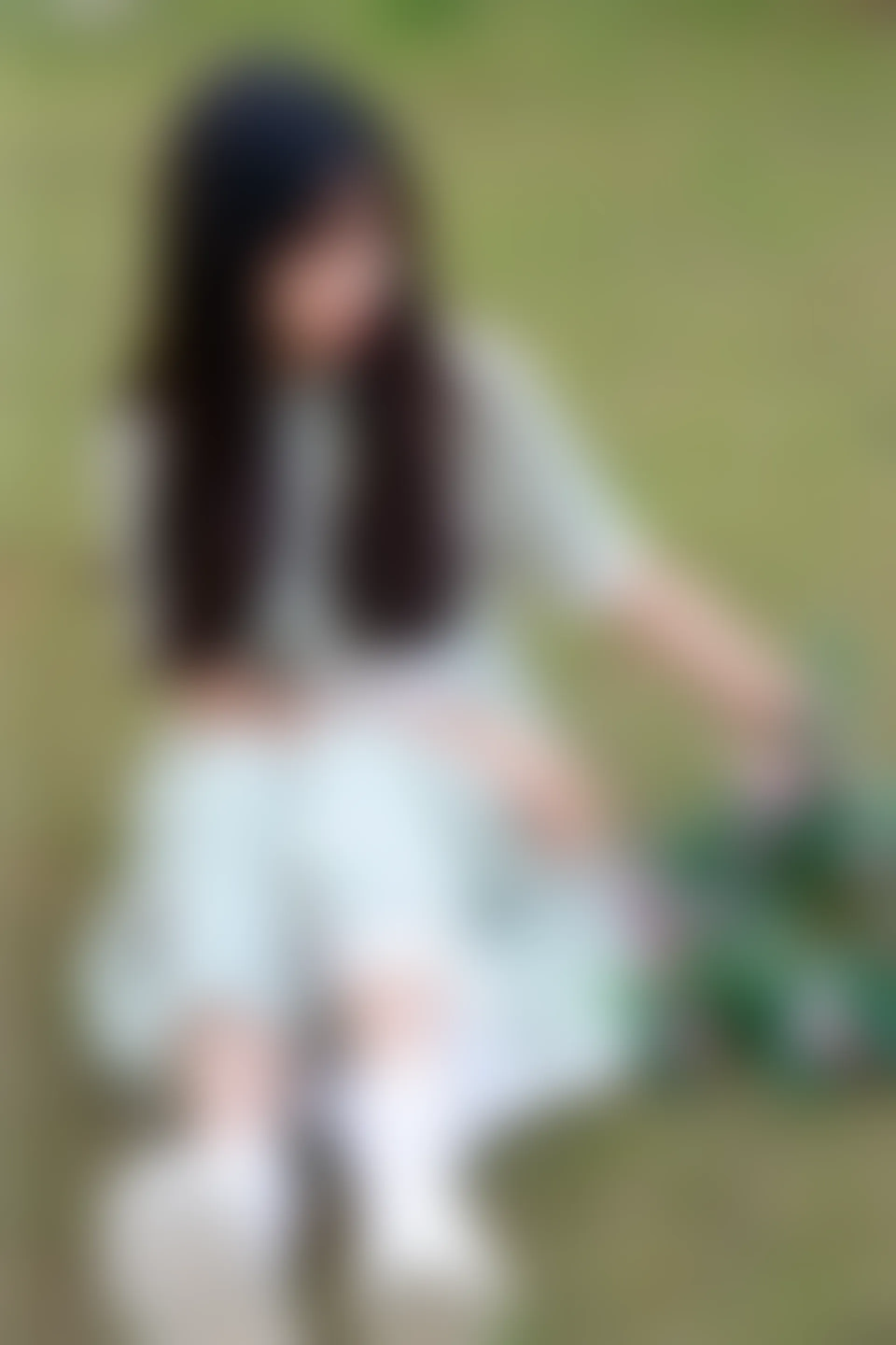 初夏女神 NO.002 雪糕 法式复古连衣裙搭36码白皮鞋[102P+1V／6.32GB]