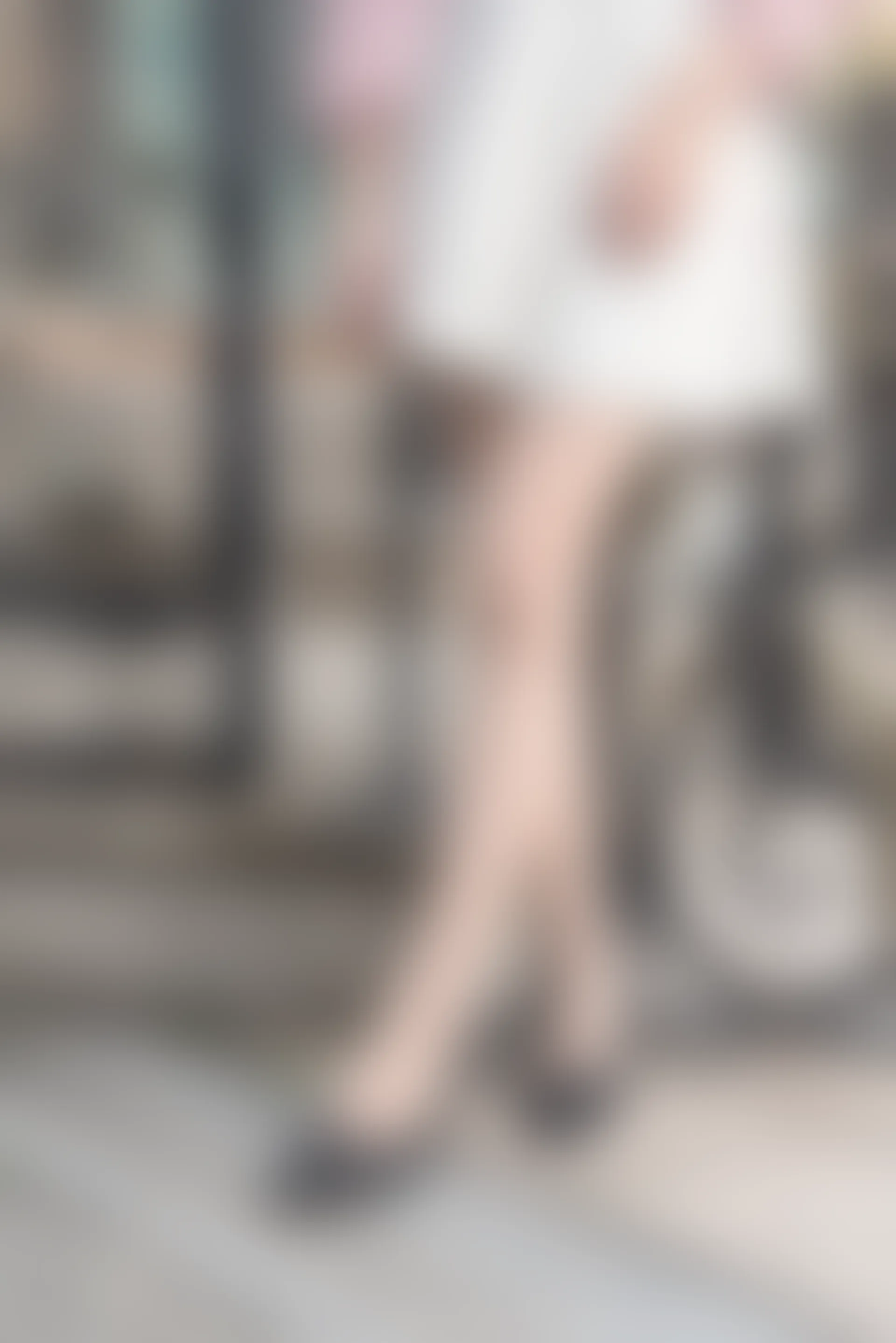 SSA丝社 超清写真 NO.052 西西 街拍小白裙[120P-2.02GB]
