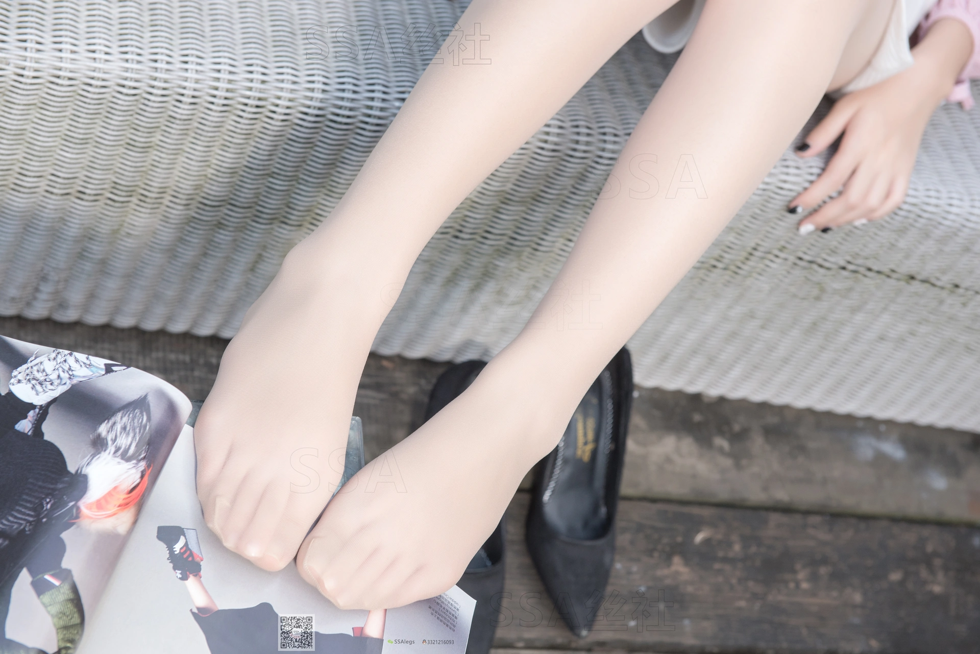 SSA丝社 超清写真 NO.052 西西 街拍小白裙[120P-2.02GB]