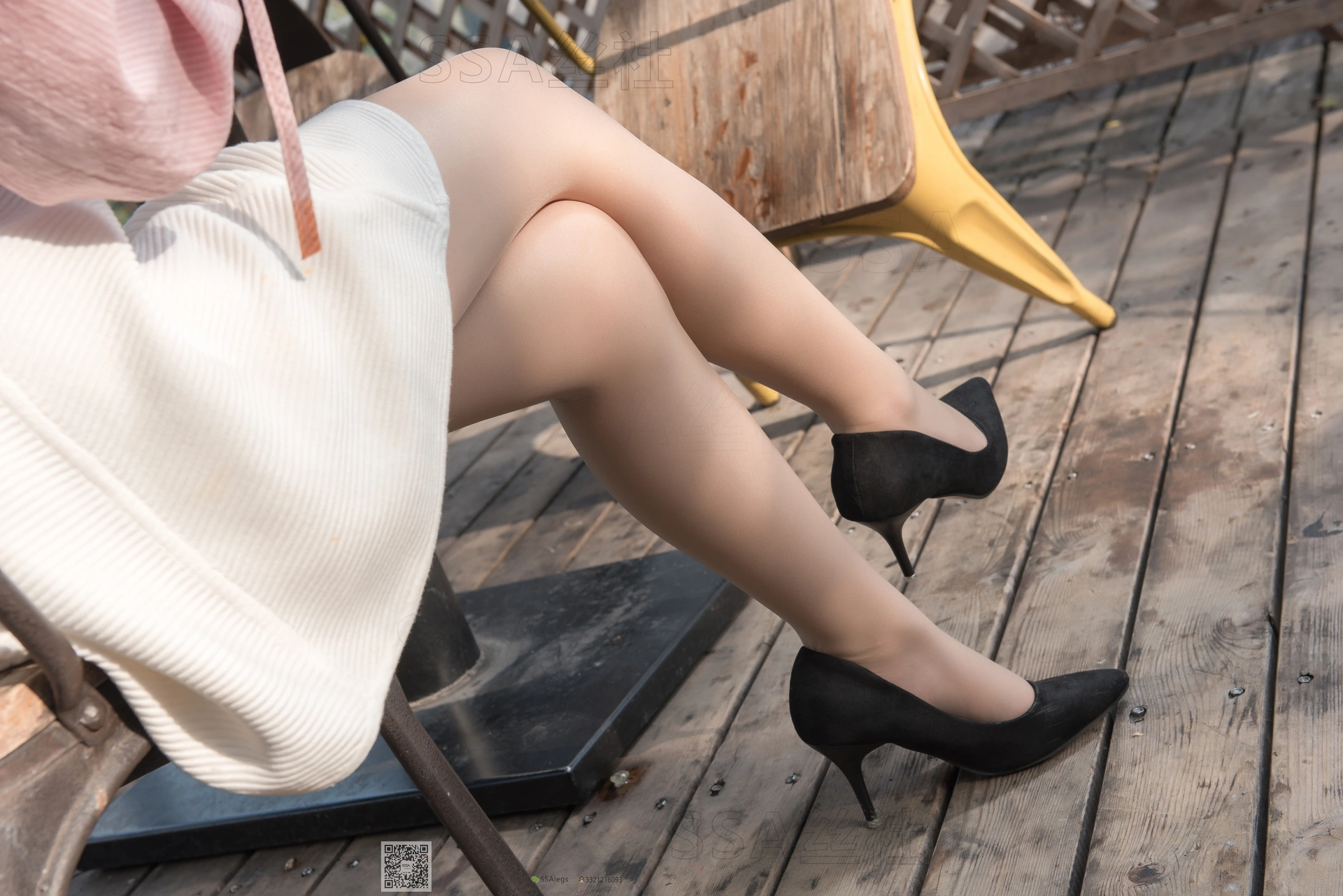 SSA丝社 超清写真 NO.052 西西 街拍小白裙[120P-2.02GB]