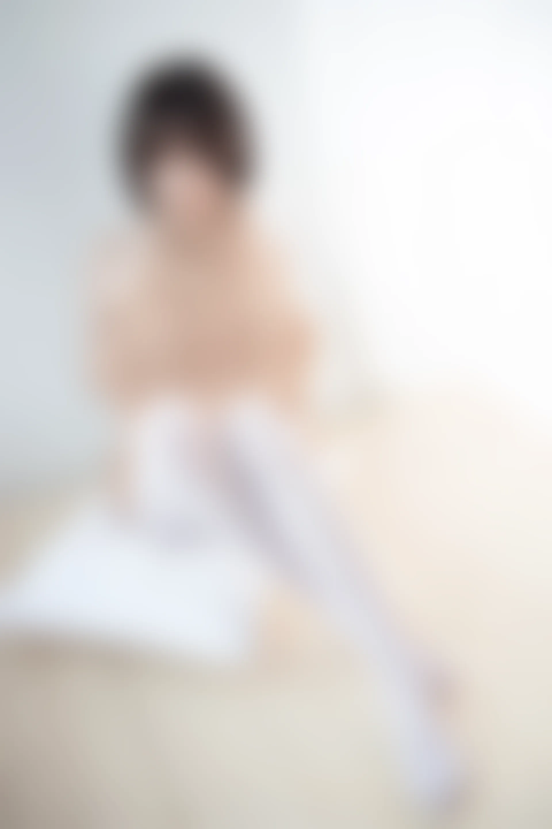 森萝财团 LOVEPLUS-004 [97P1V-2.35G]可爱, 森萝财团, 白丝, 美腿, 露背毛衣