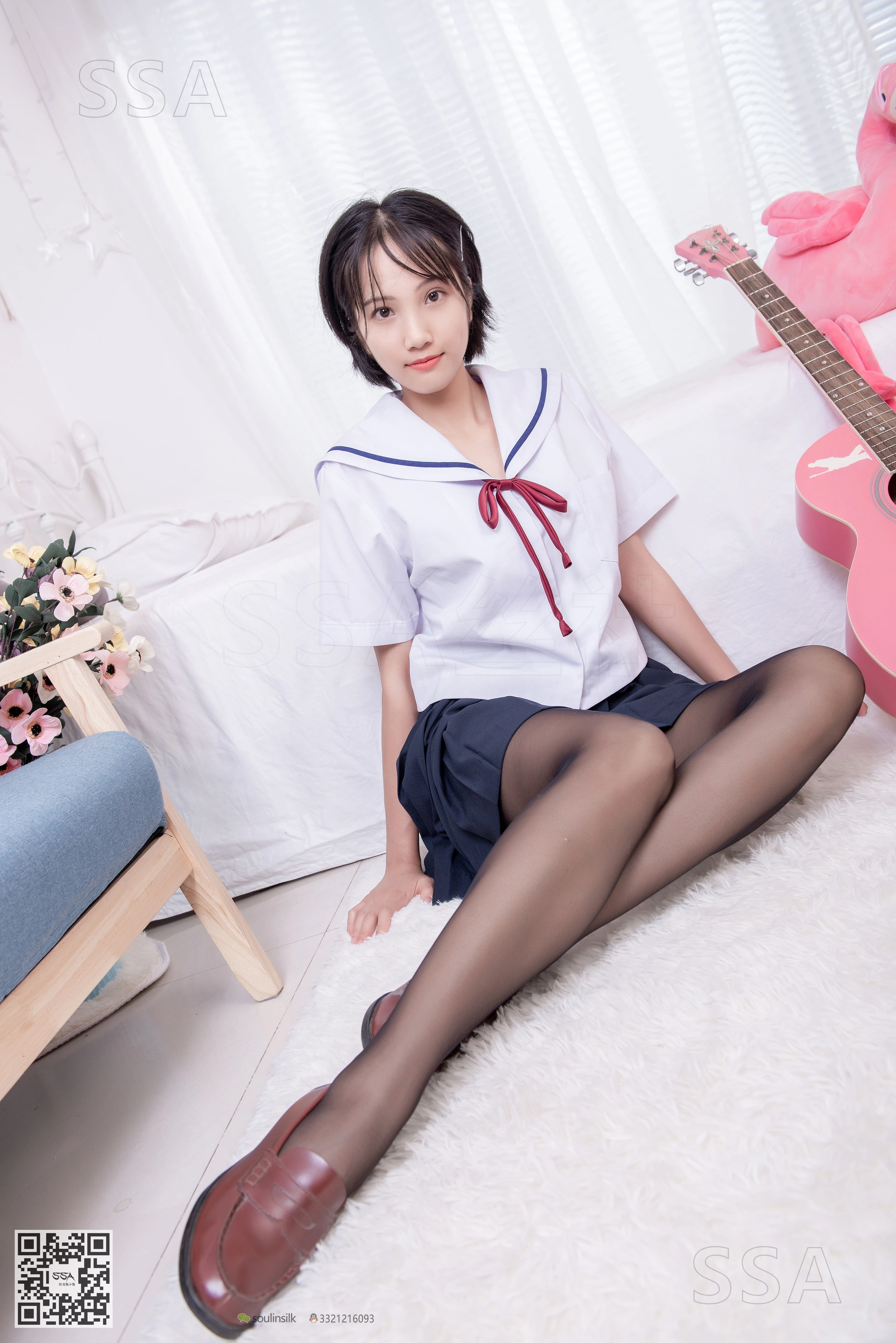 SSA丝社 超清写真 NO.169 小佩 JK制服黑丝[148P／1.68GB]