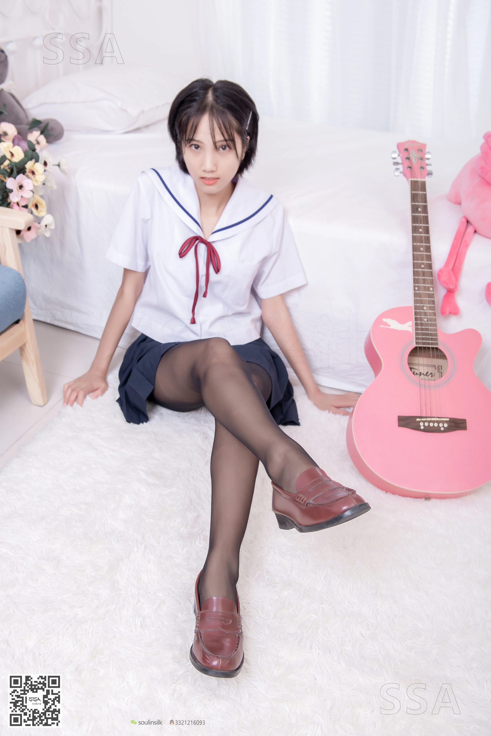 SSA丝社 超清写真 NO.169 小佩 JK制服黑丝[148P／1.68GB]