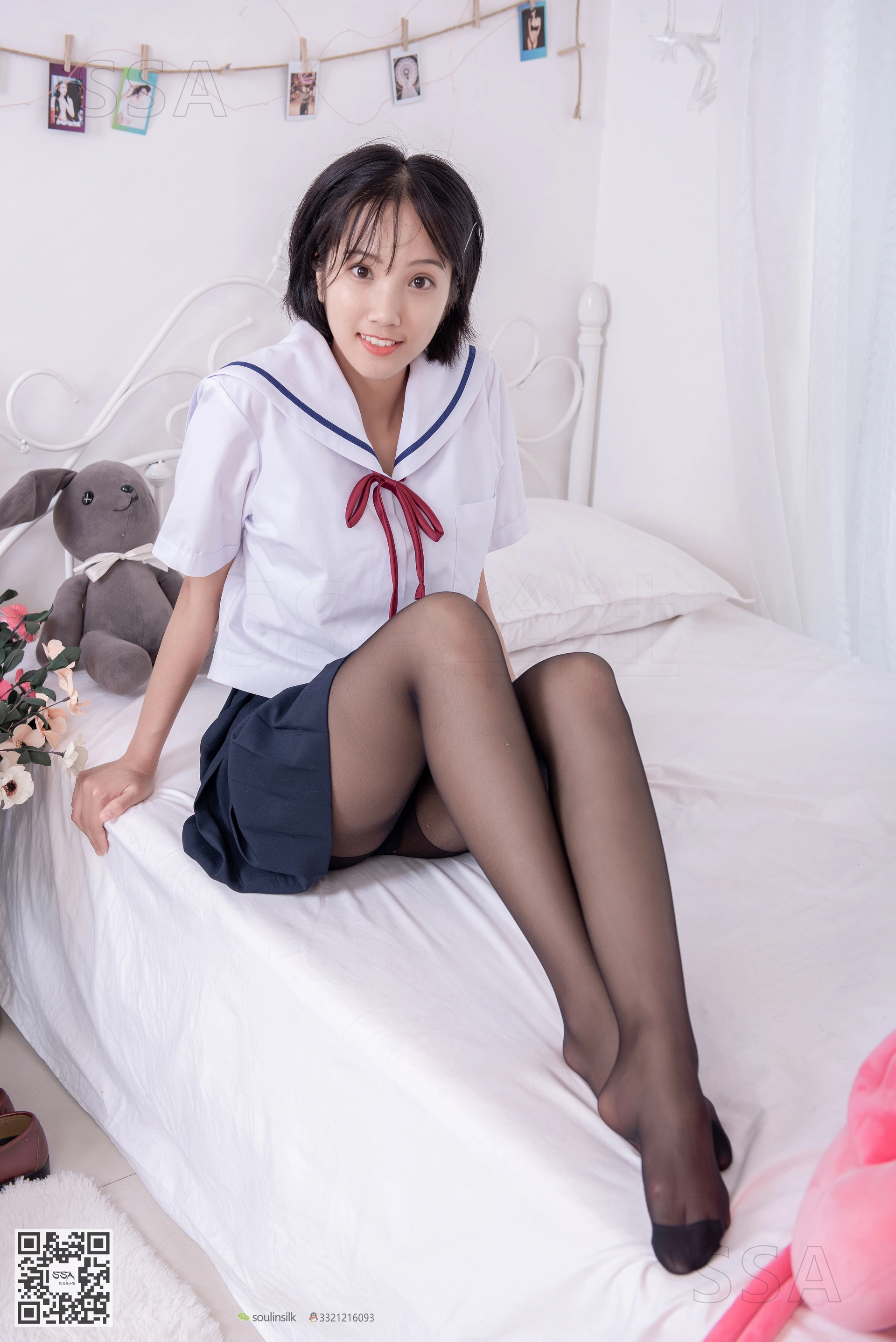 SSA丝社 超清写真 NO.169 小佩 JK制服黑丝[148P／1.68GB]