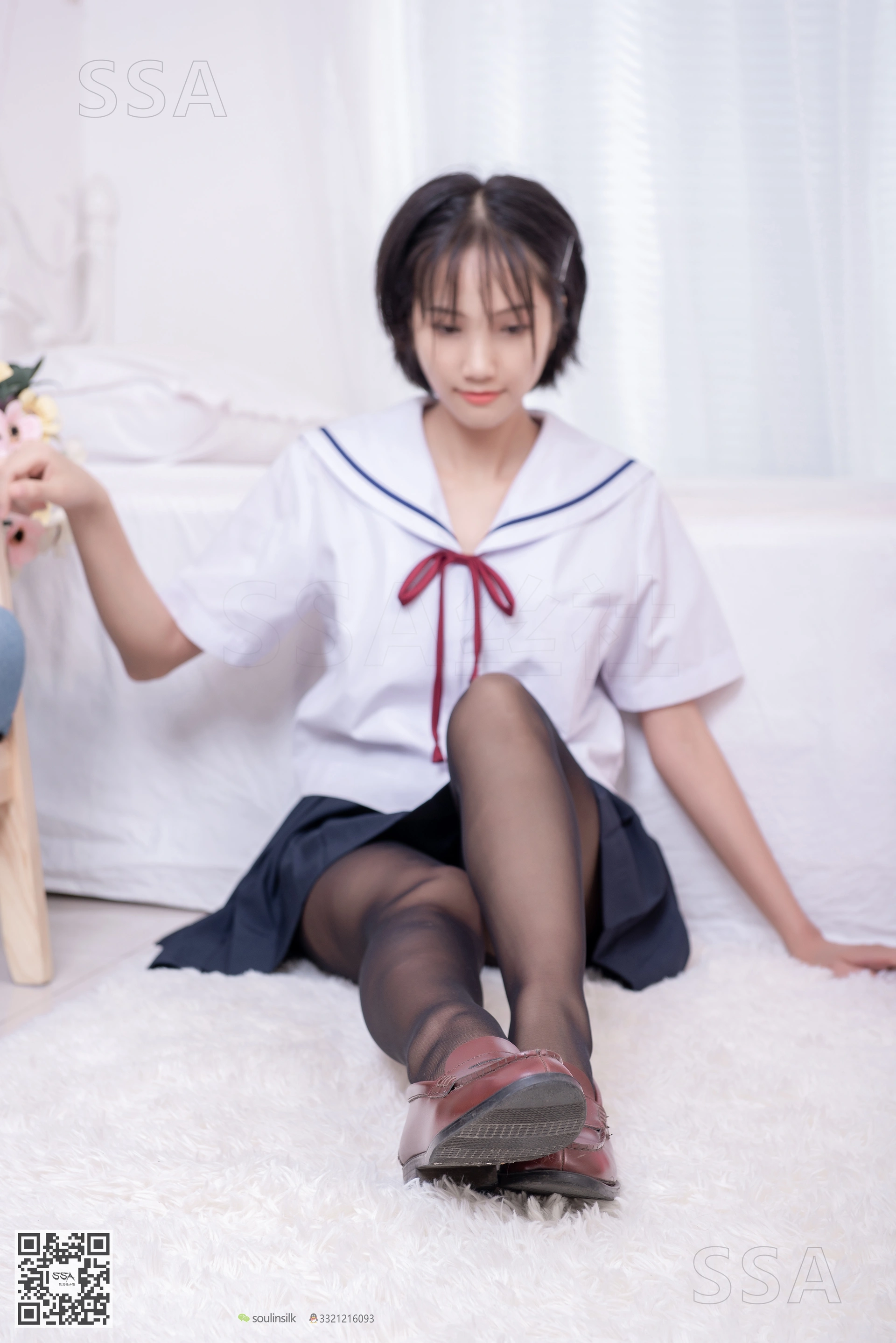 SSA丝社 超清写真 NO.169 小佩 JK制服黑丝[148P／1.68GB]