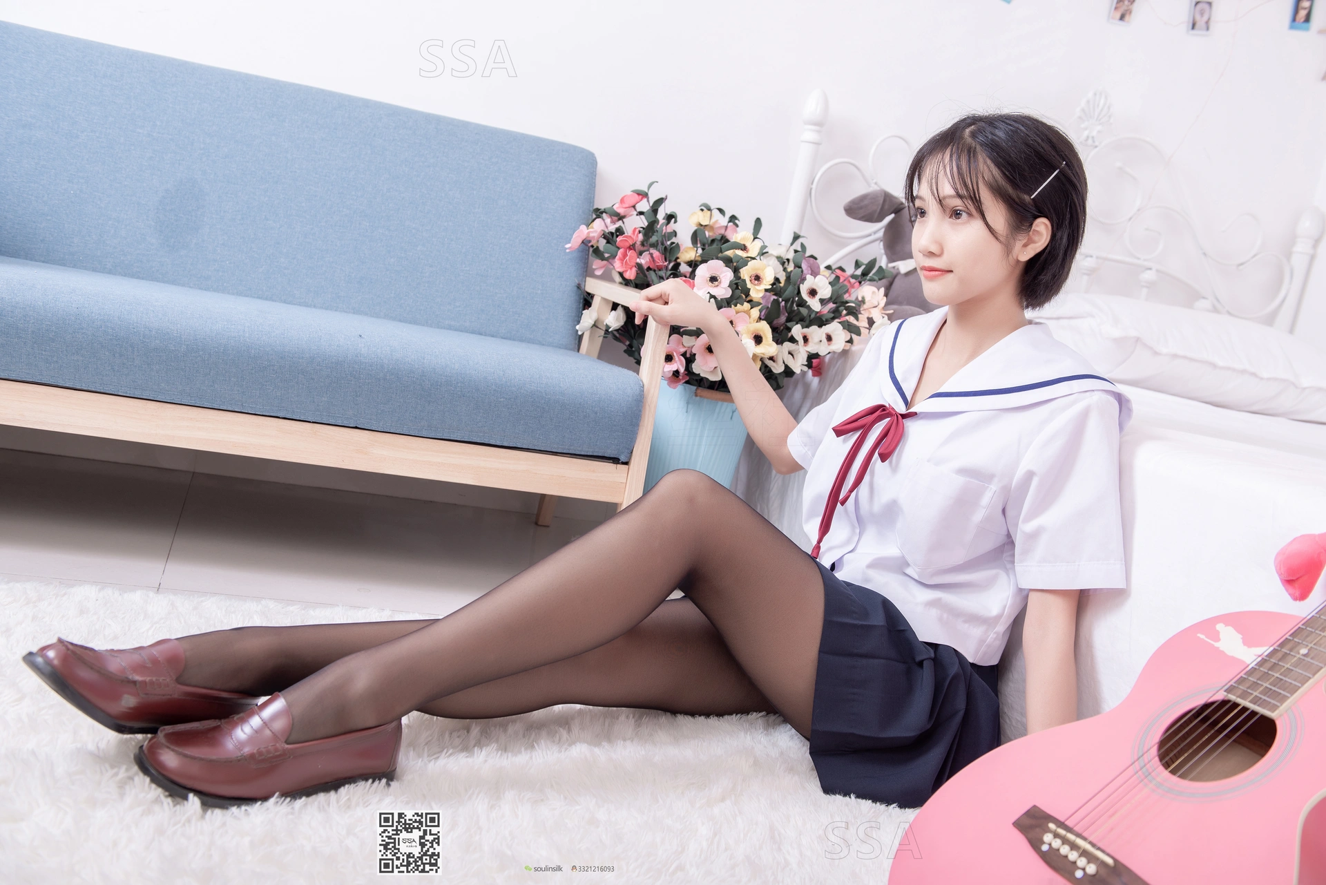 SSA丝社 超清写真 NO.169 小佩 JK制服黑丝[148P／1.68GB]