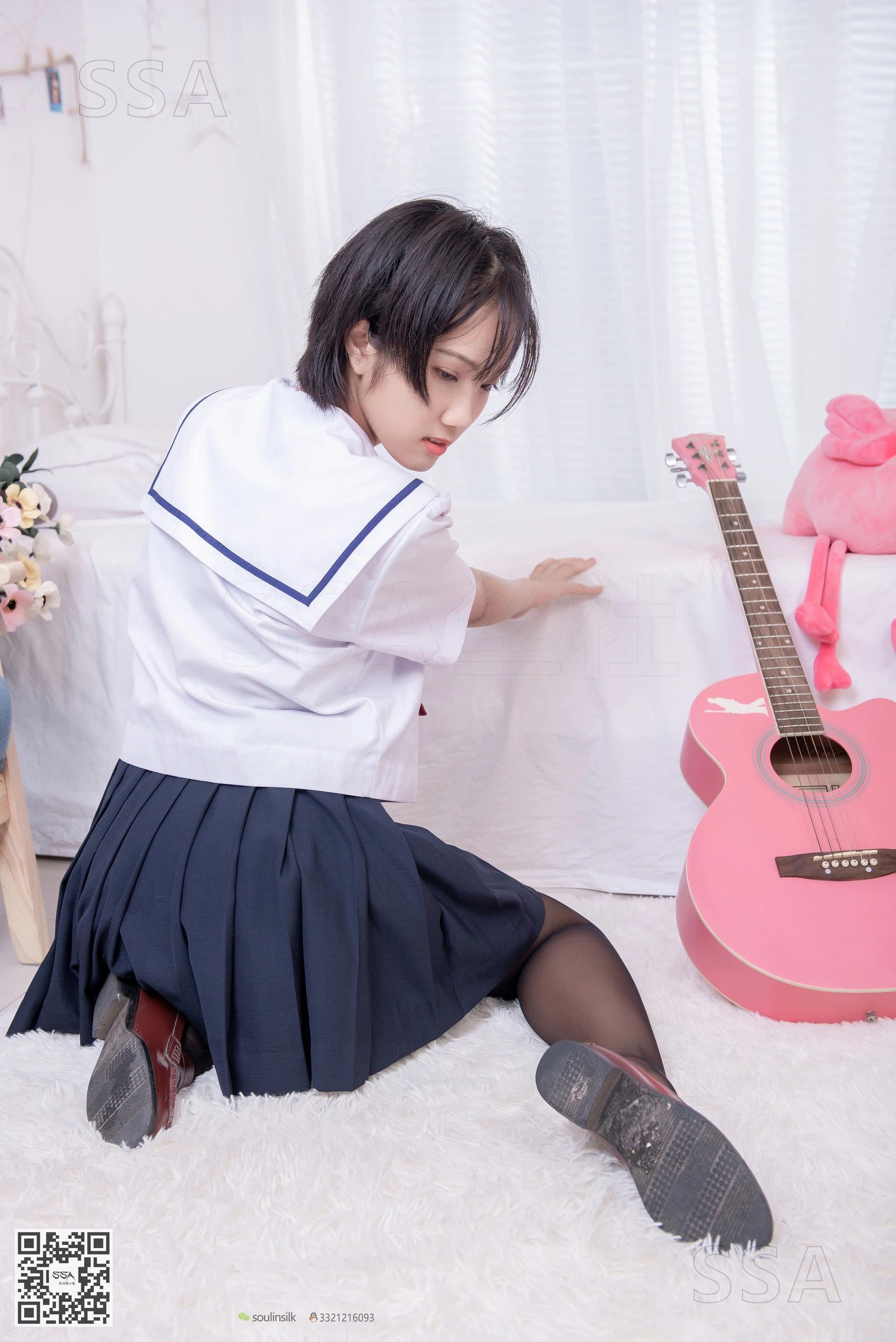 SSA丝社 超清写真 NO.169 小佩 JK制服黑丝[148P／1.68GB]