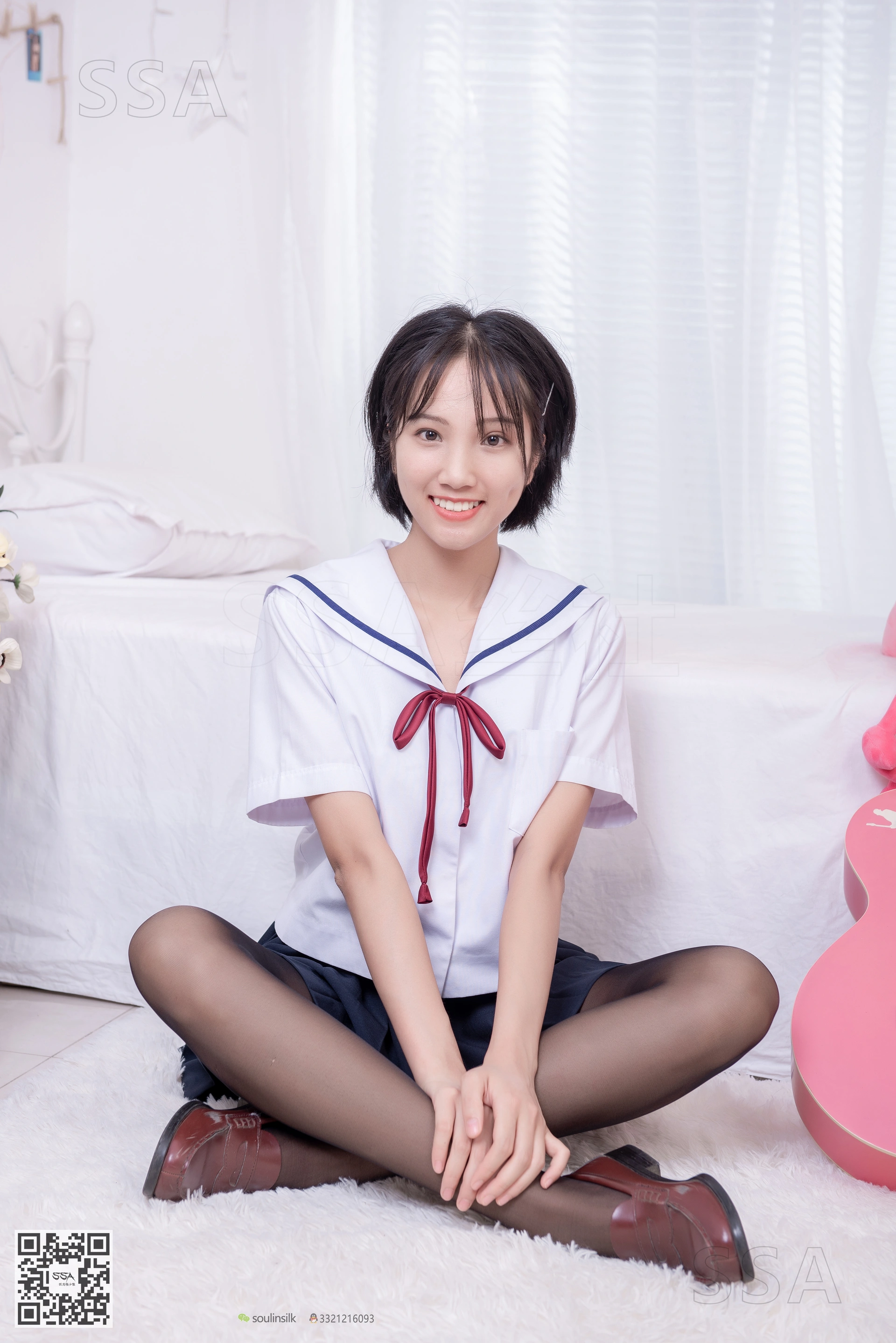 SSA丝社 超清写真 NO.169 小佩 JK制服黑丝[148P／1.68GB]