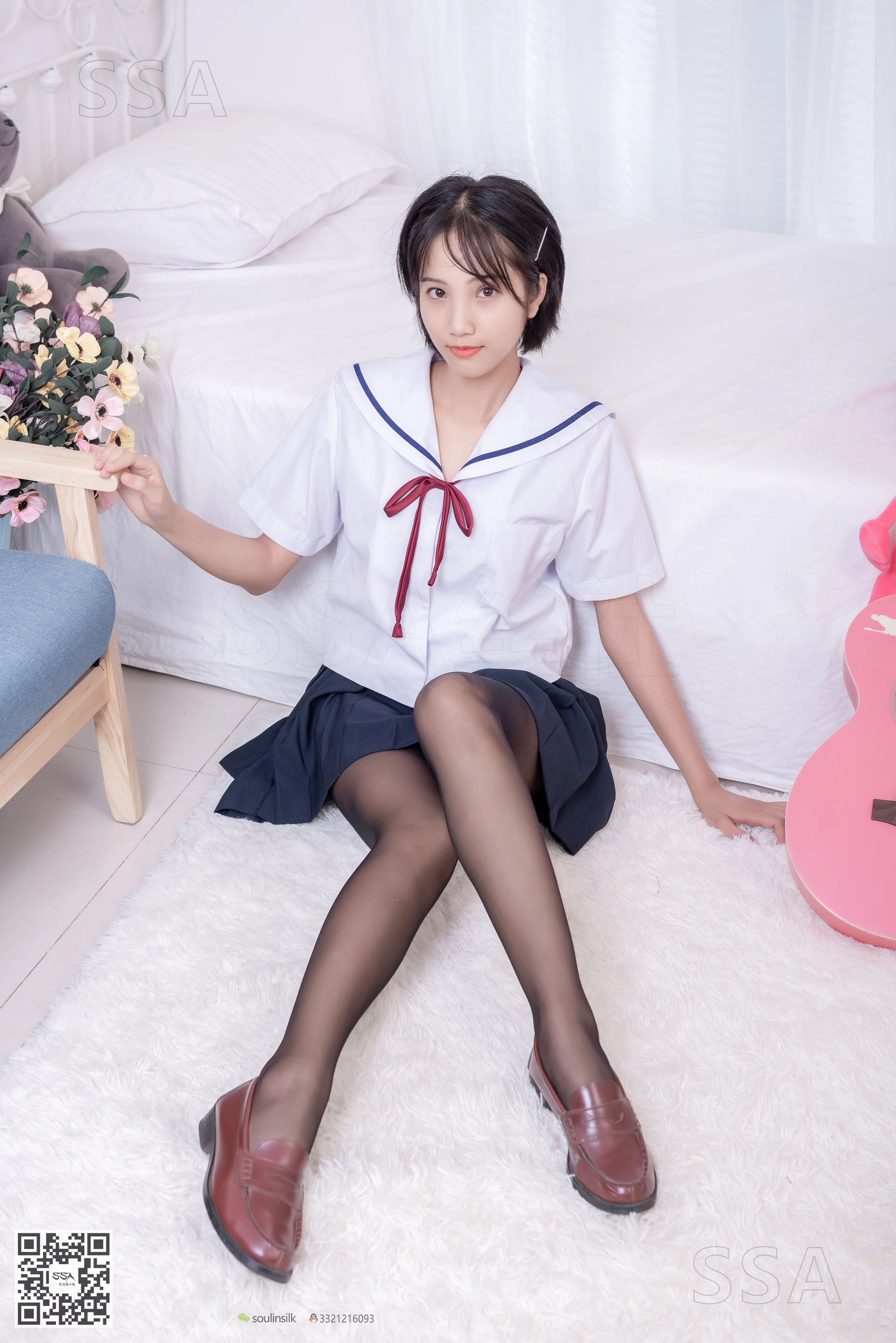SSA丝社 超清写真 NO.169 小佩 JK制服黑丝[148P／1.68GB]