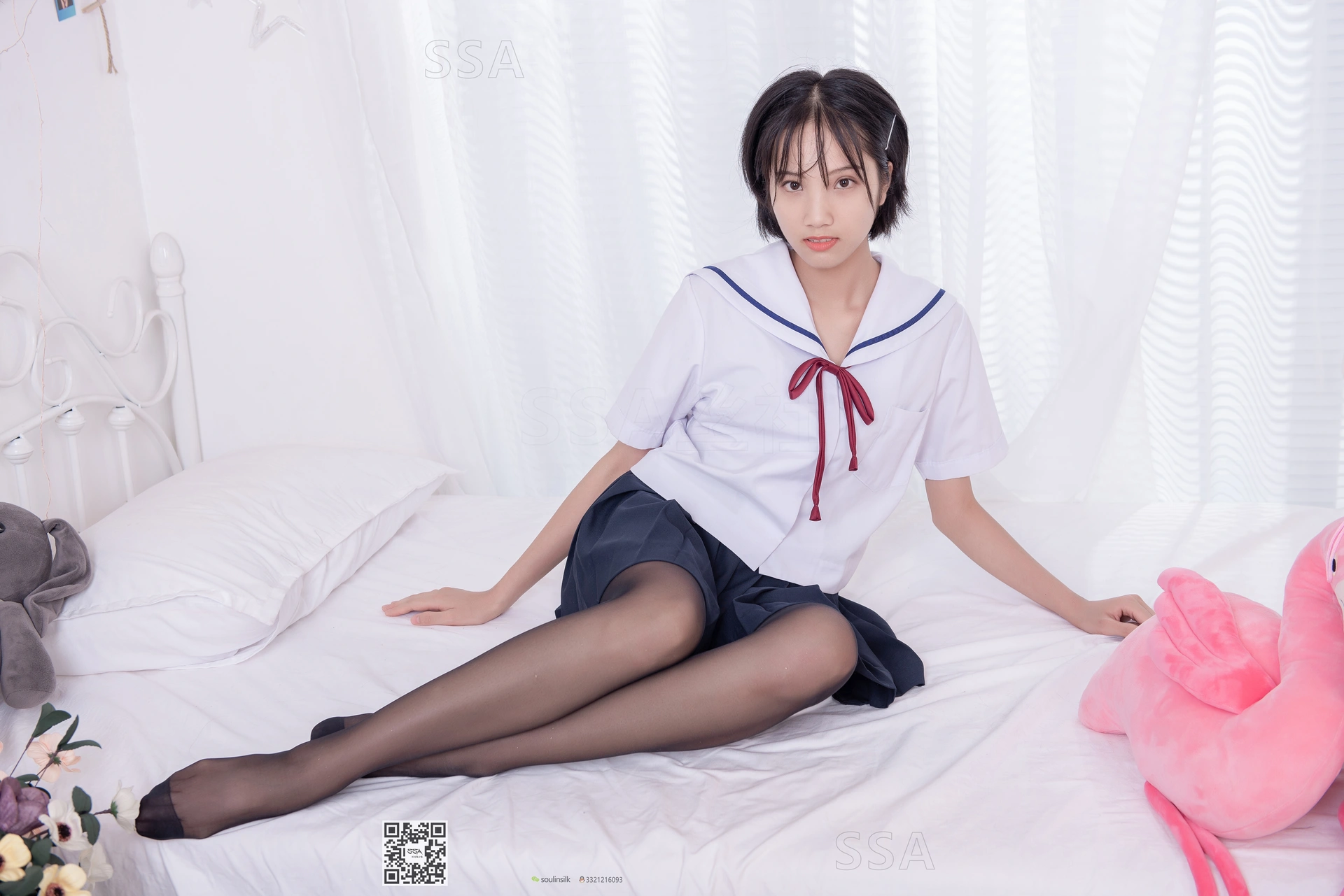 SSA丝社 超清写真 NO.169 小佩 JK制服黑丝[148P／1.68GB]