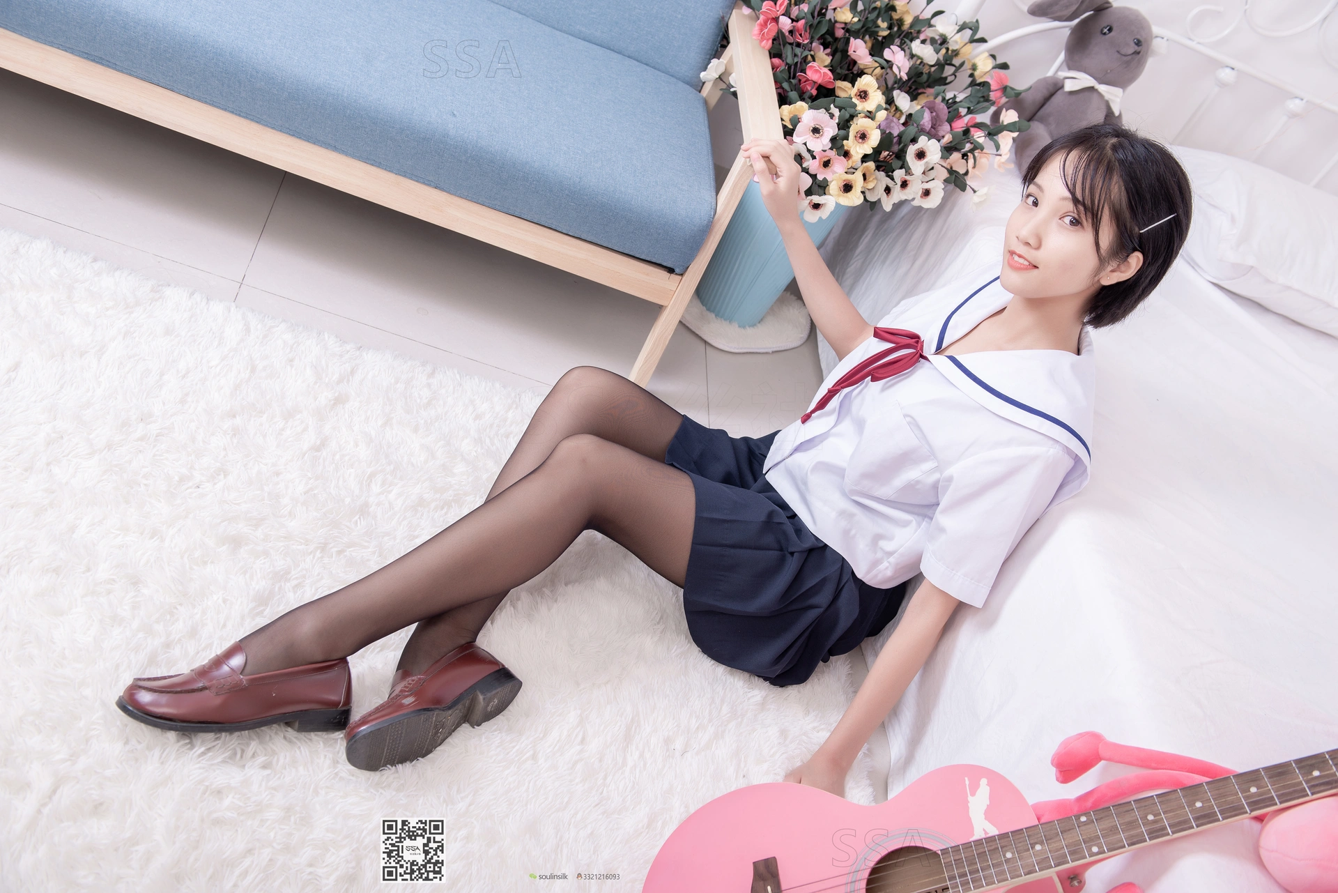 SSA丝社 超清写真 NO.169 小佩 JK制服黑丝[148P／1.68GB]