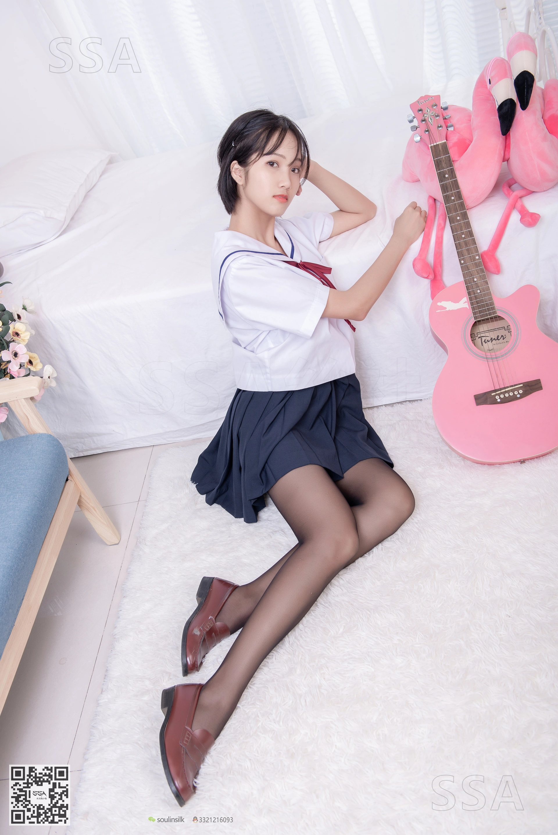 SSA丝社 超清写真 NO.169 小佩 JK制服黑丝[148P／1.68GB]
