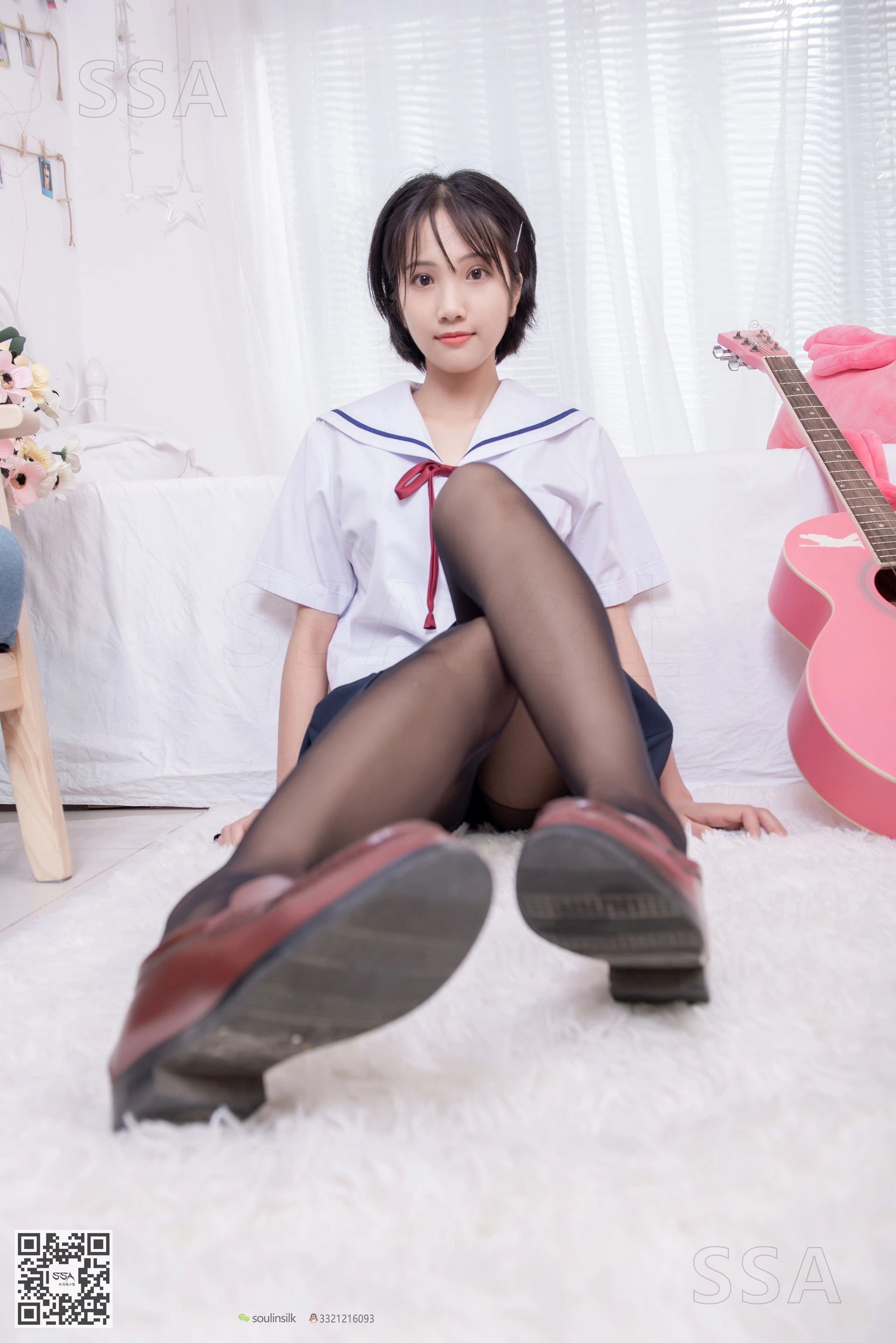 SSA丝社 超清写真 NO.169 小佩 JK制服黑丝[148P／1.68GB]