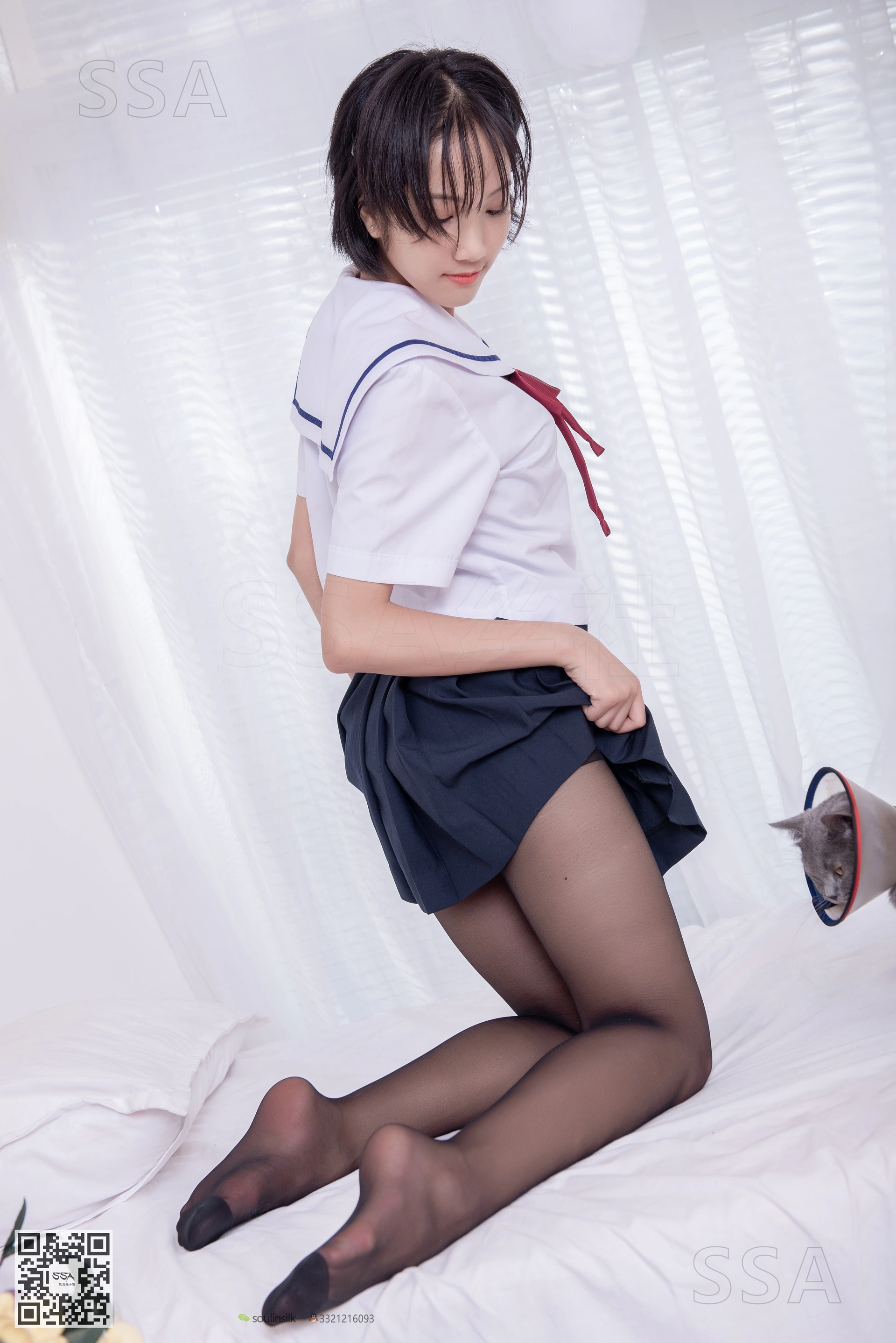 SSA丝社 超清写真 NO.169 小佩 JK制服黑丝[148P／1.68GB]