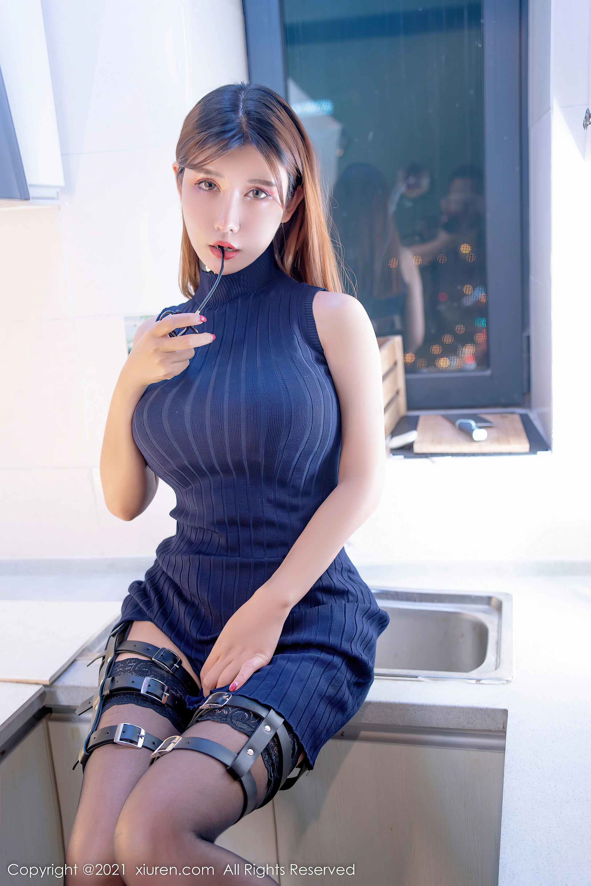 XiuRen秀人网 2021.12.14 No.4332 夏沫沫tifa 性感黑丝[61+1P 611MB]