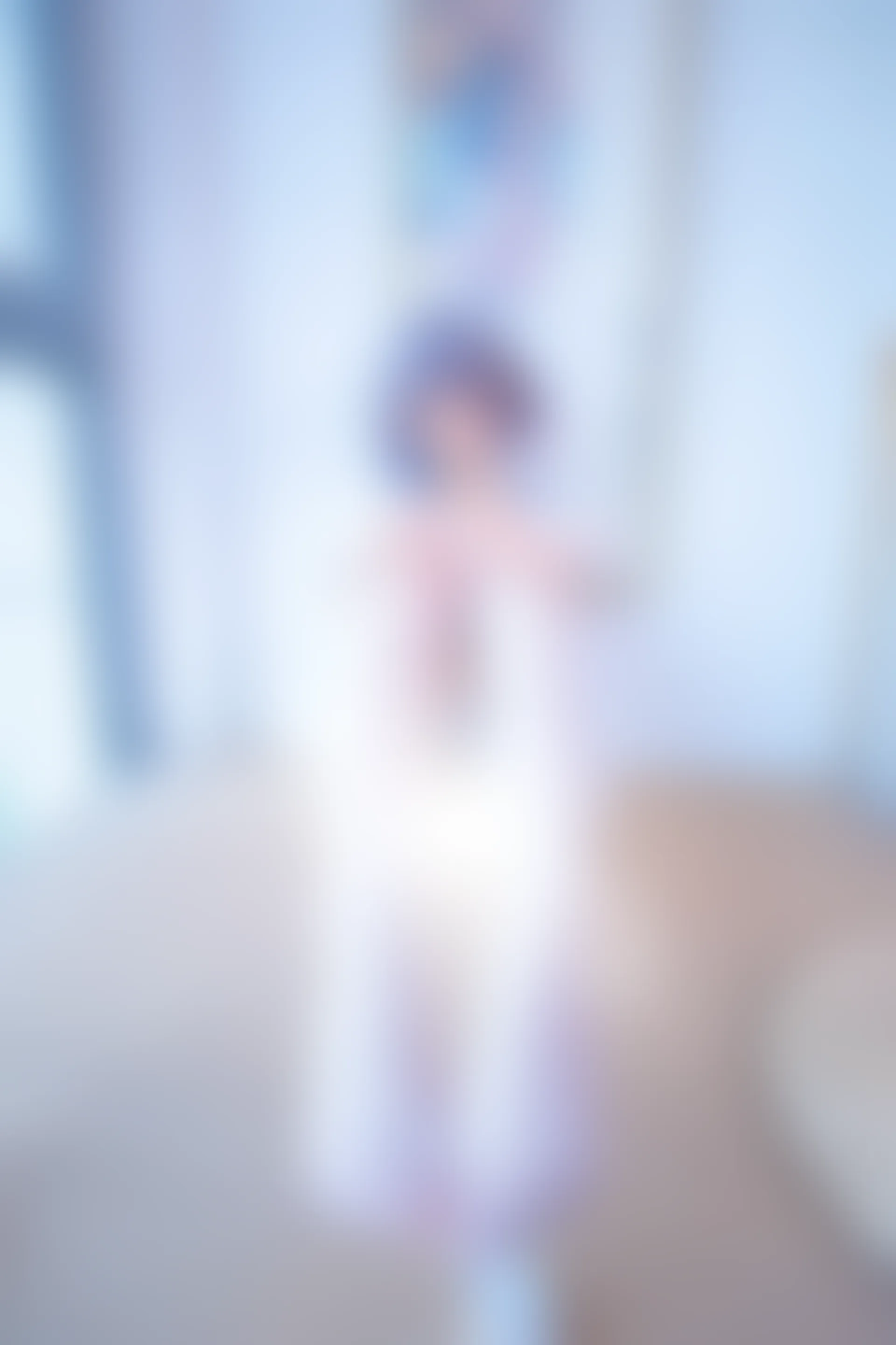 神楽坂真冬 第四季 序号4：《灰丝吊带JK》 [75P-201MB]JK制服, 内衣, 白丝, 神楽坂真冬, 美腿, 美足, 高跟鞋