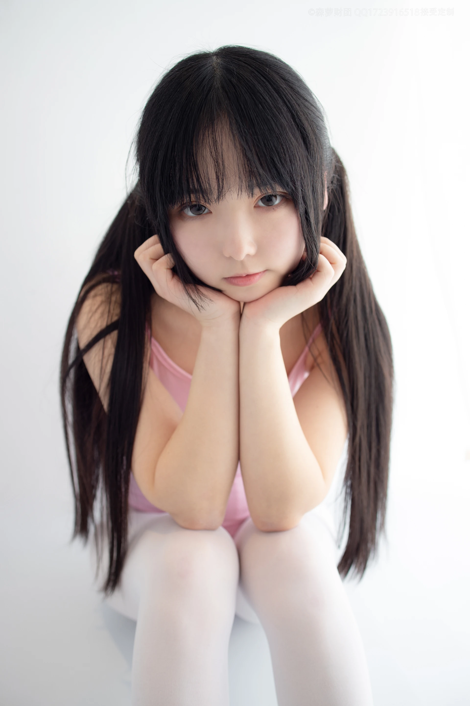 森萝财团 X-053-DZ [103P1V-2.05G]制服, 可爱, 森萝财团, 白丝, 美腿, 黑丝