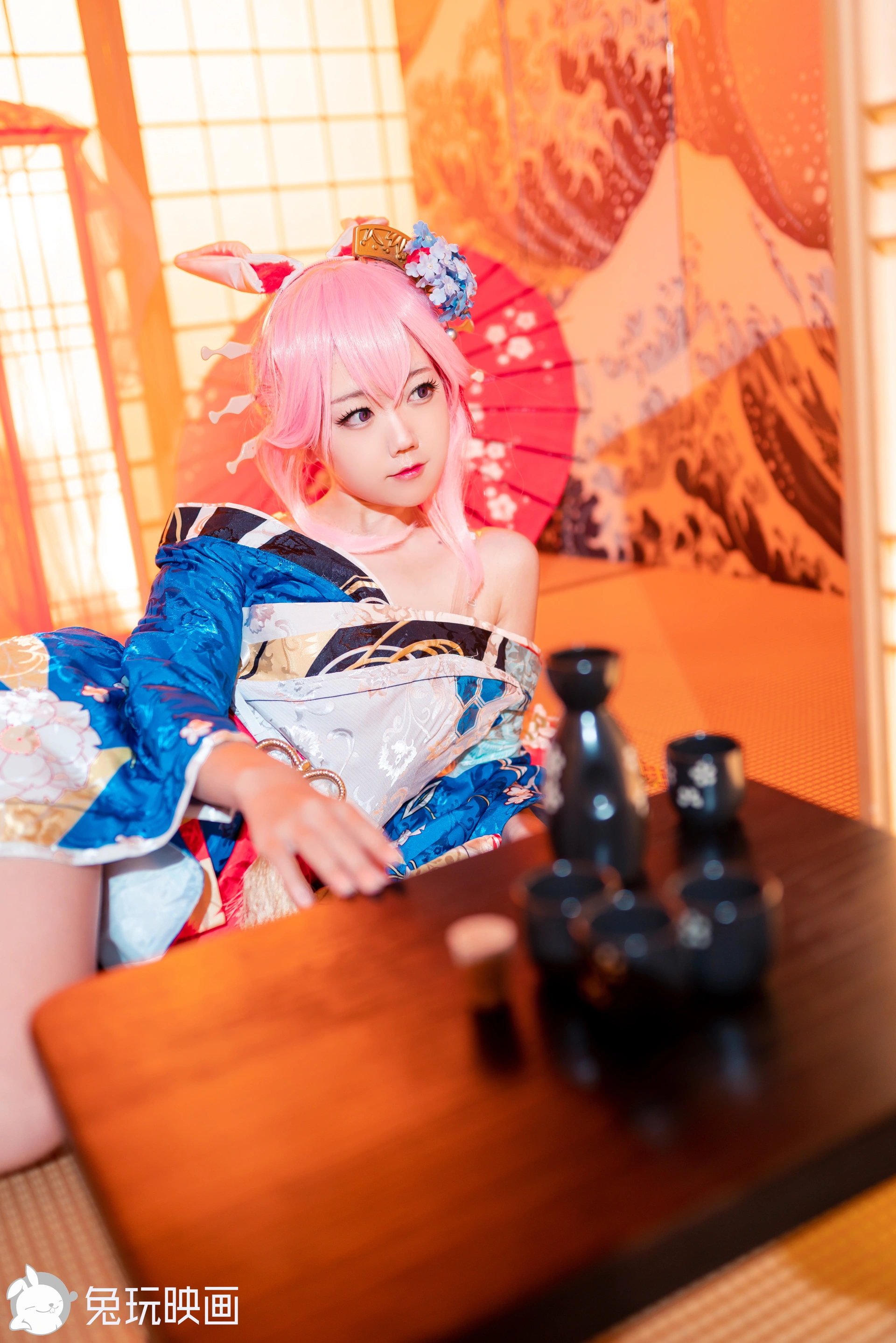 C49.004 和服八重樱 [40P-955MB]