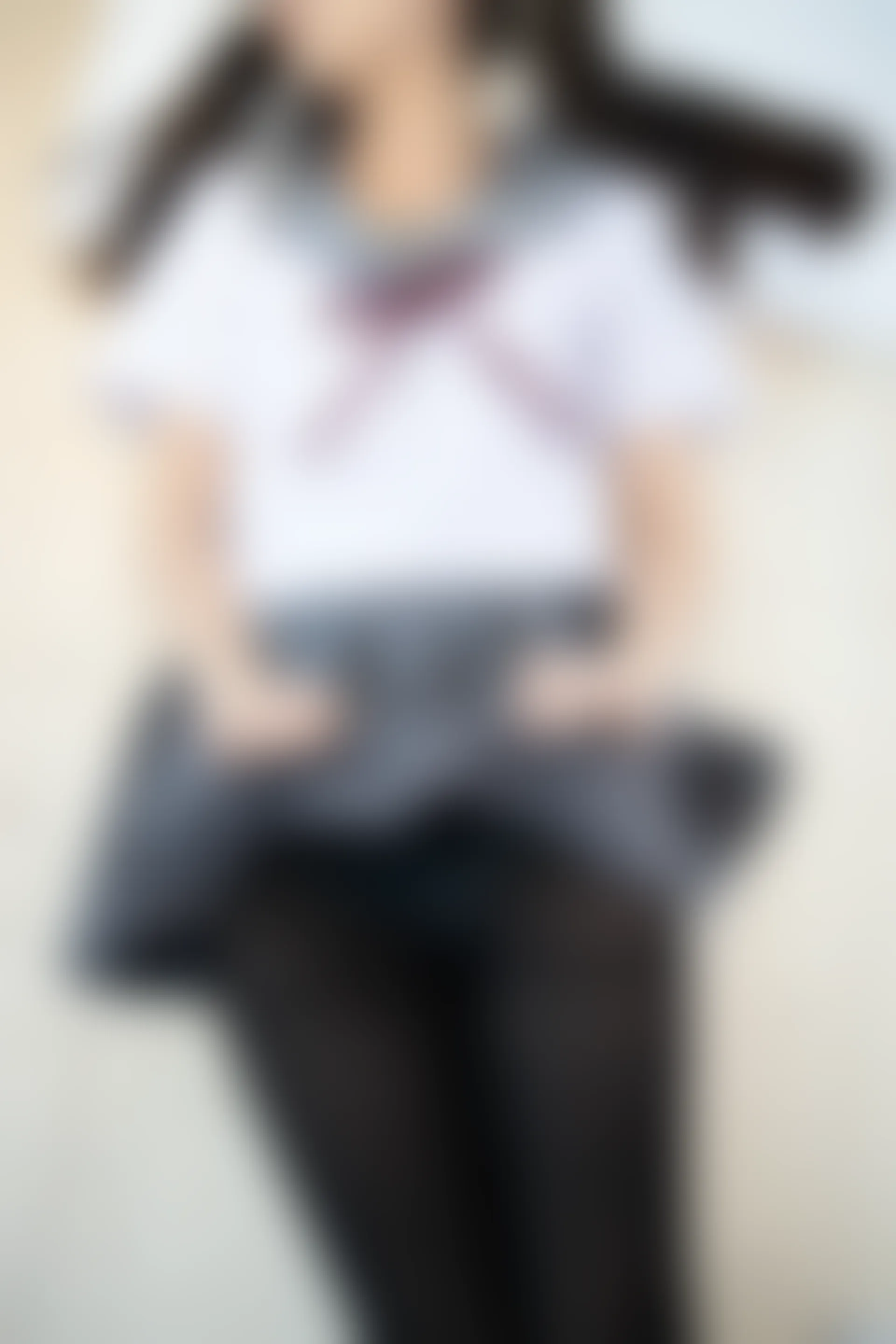森萝财团 X-046 [105P1V-2.19G]制服, 可爱, 森萝财团, 水手服, 美腿, 黑丝